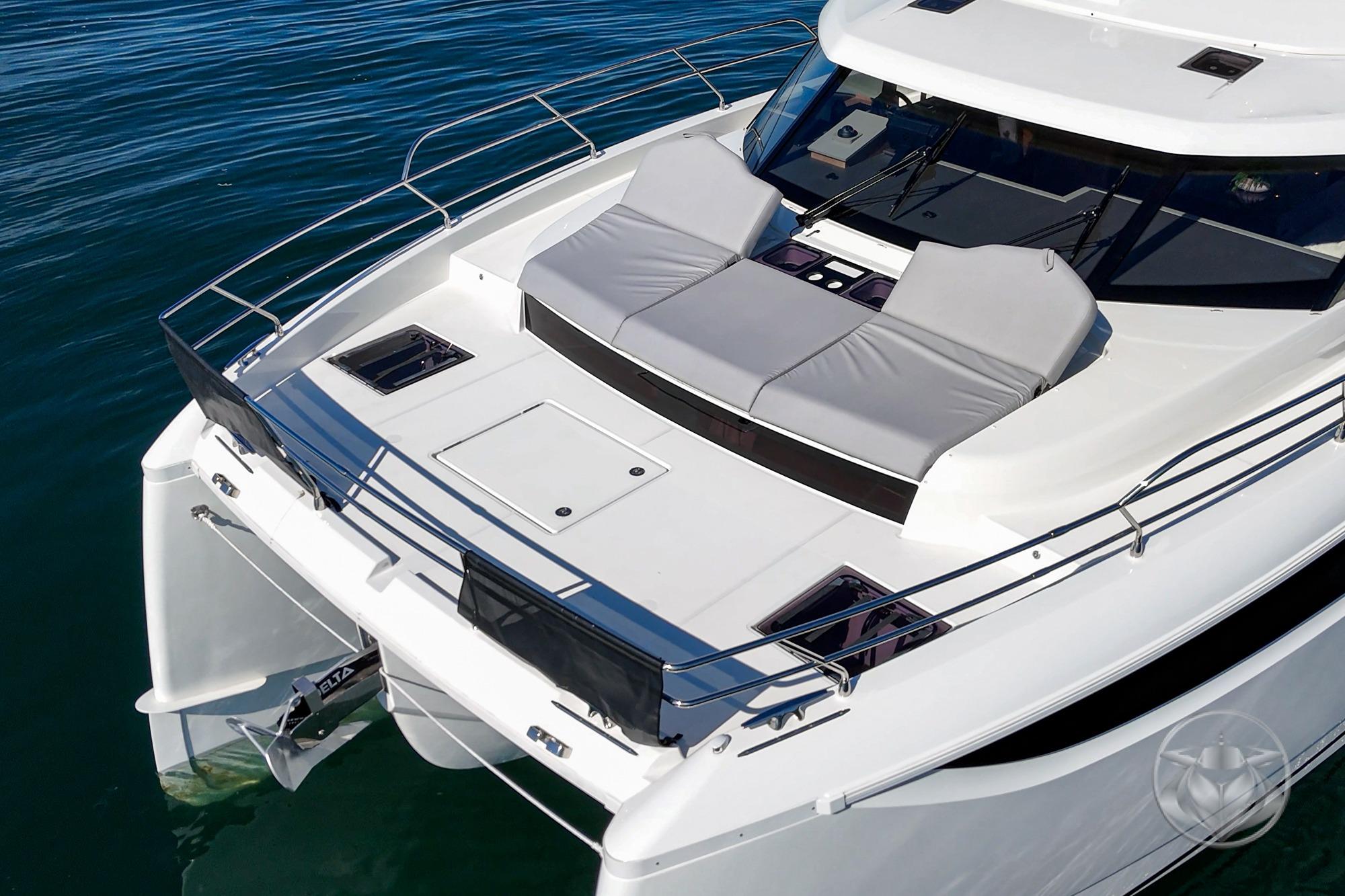 2026 Prestige M48 #PR056G inventory image at Sun Country Yachts, San Diego Marriott Marquis