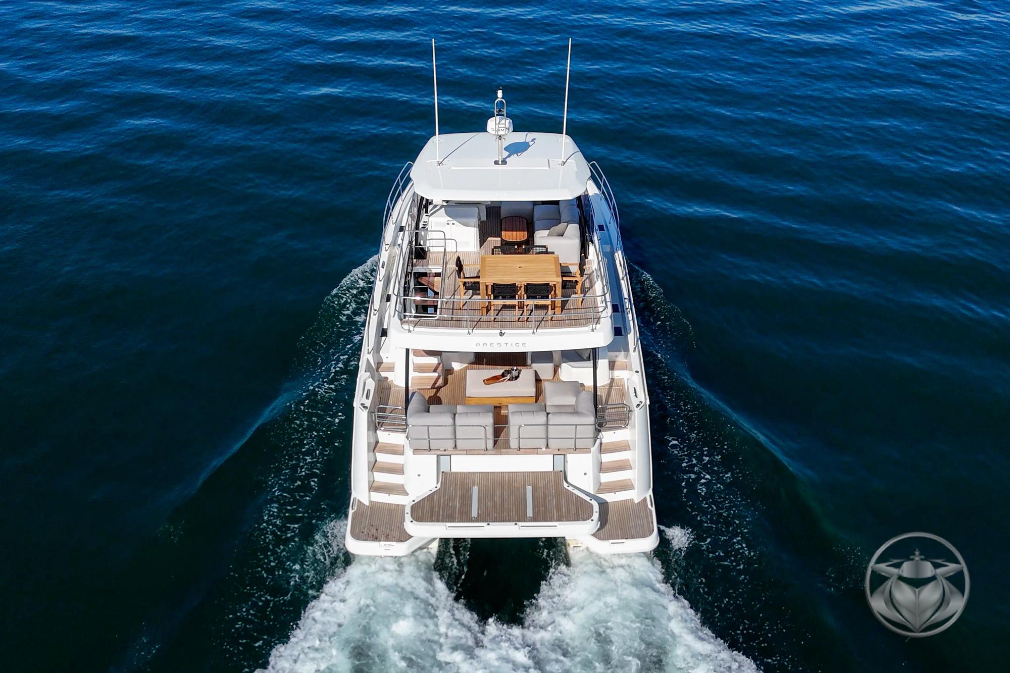 2026 Prestige M48 #PR056G inventory image at Sun Country Yachts, San Diego Marriott Marquis
