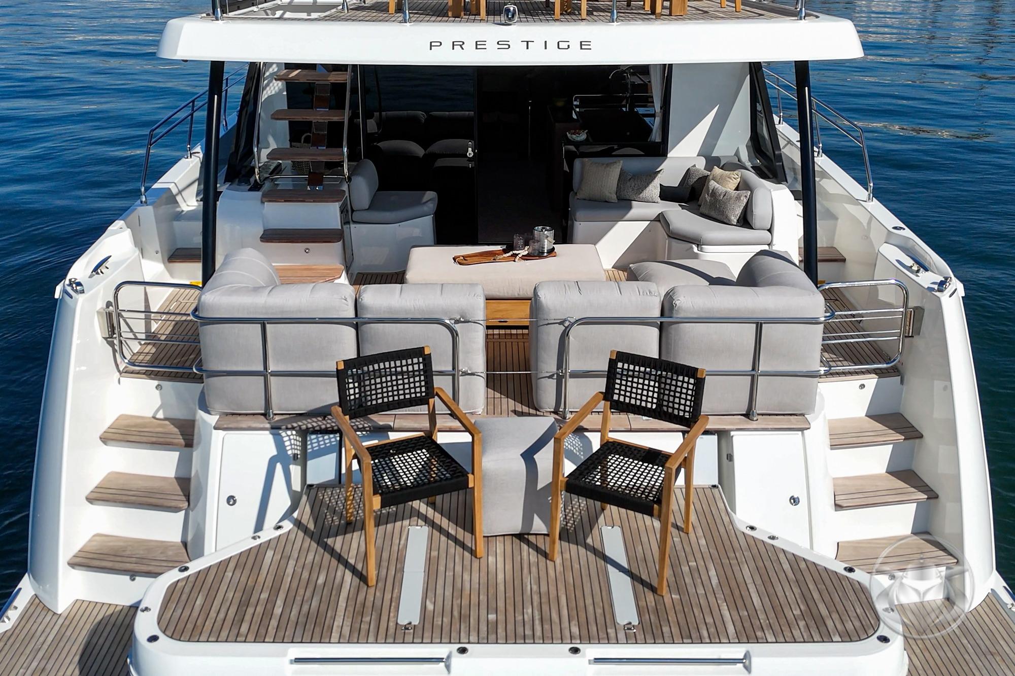 2026 Prestige M48 #PR056G inventory image at Sun Country Yachts, San Diego Marriott Marquis