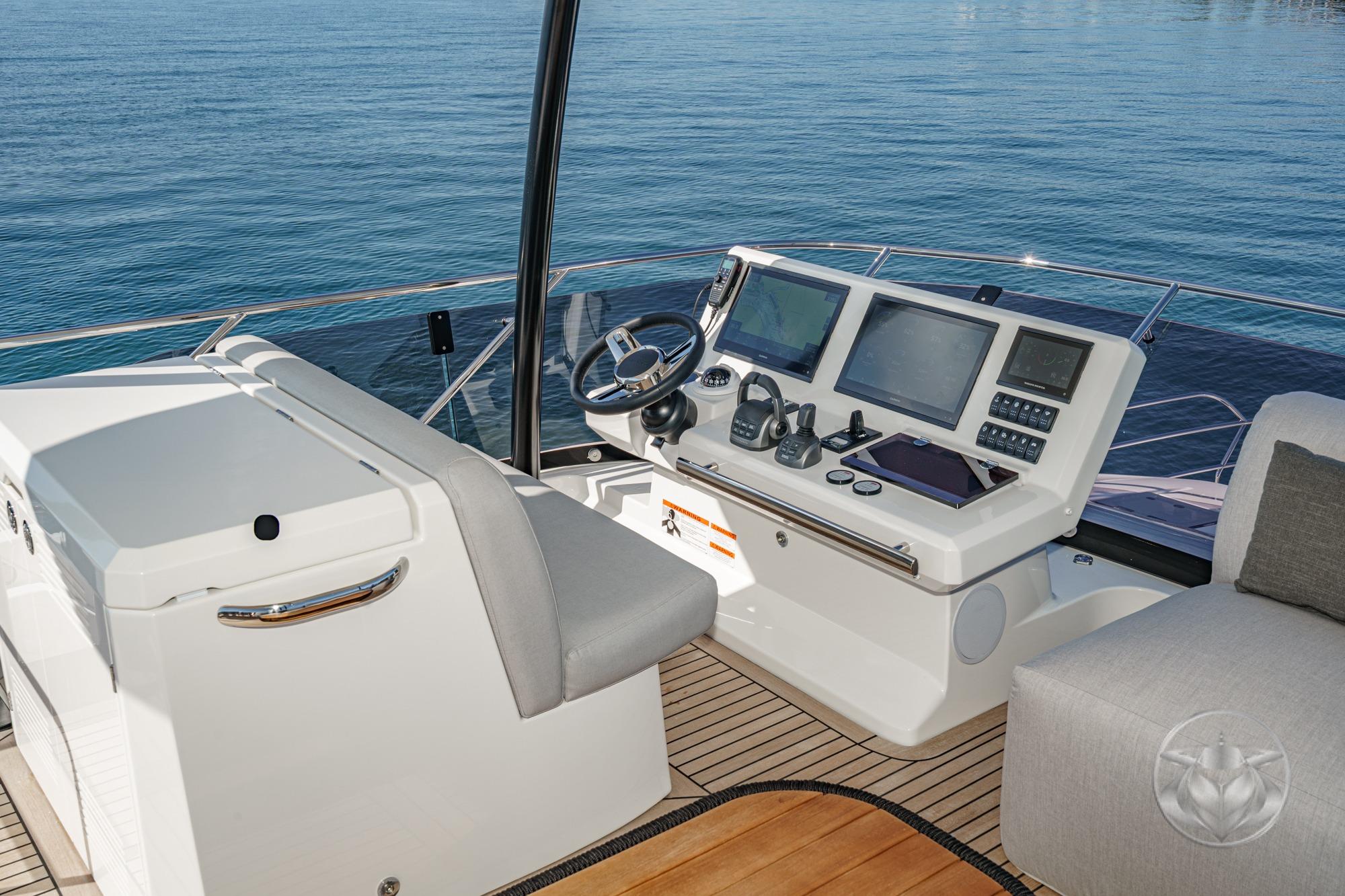 2026 Prestige M48 #PR056G inventory image at Sun Country Yachts, San Diego Marriott Marquis