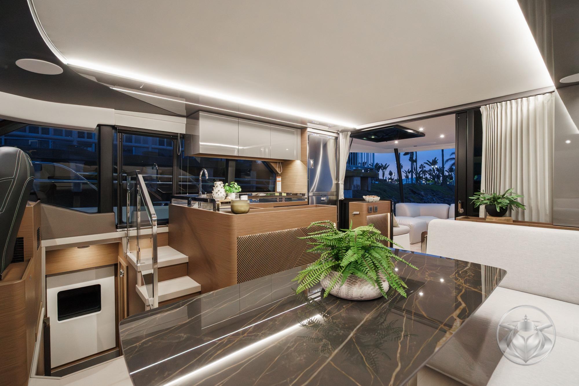 2026 Prestige M48 #PR056G inventory image at Sun Country Yachts, San Diego Marriott Marquis