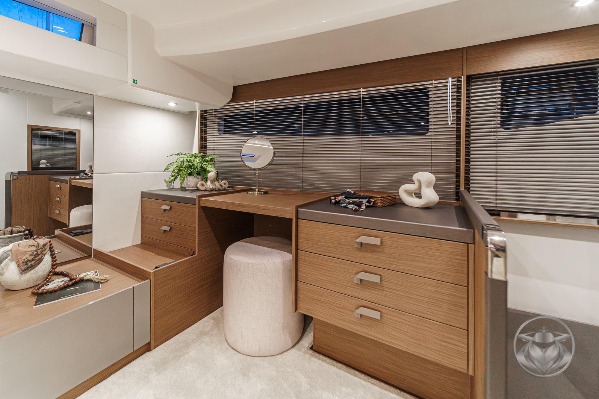 2026 Prestige M48 #PR056G inventory image at Sun Country Yachts, San Diego Marriott Marquis