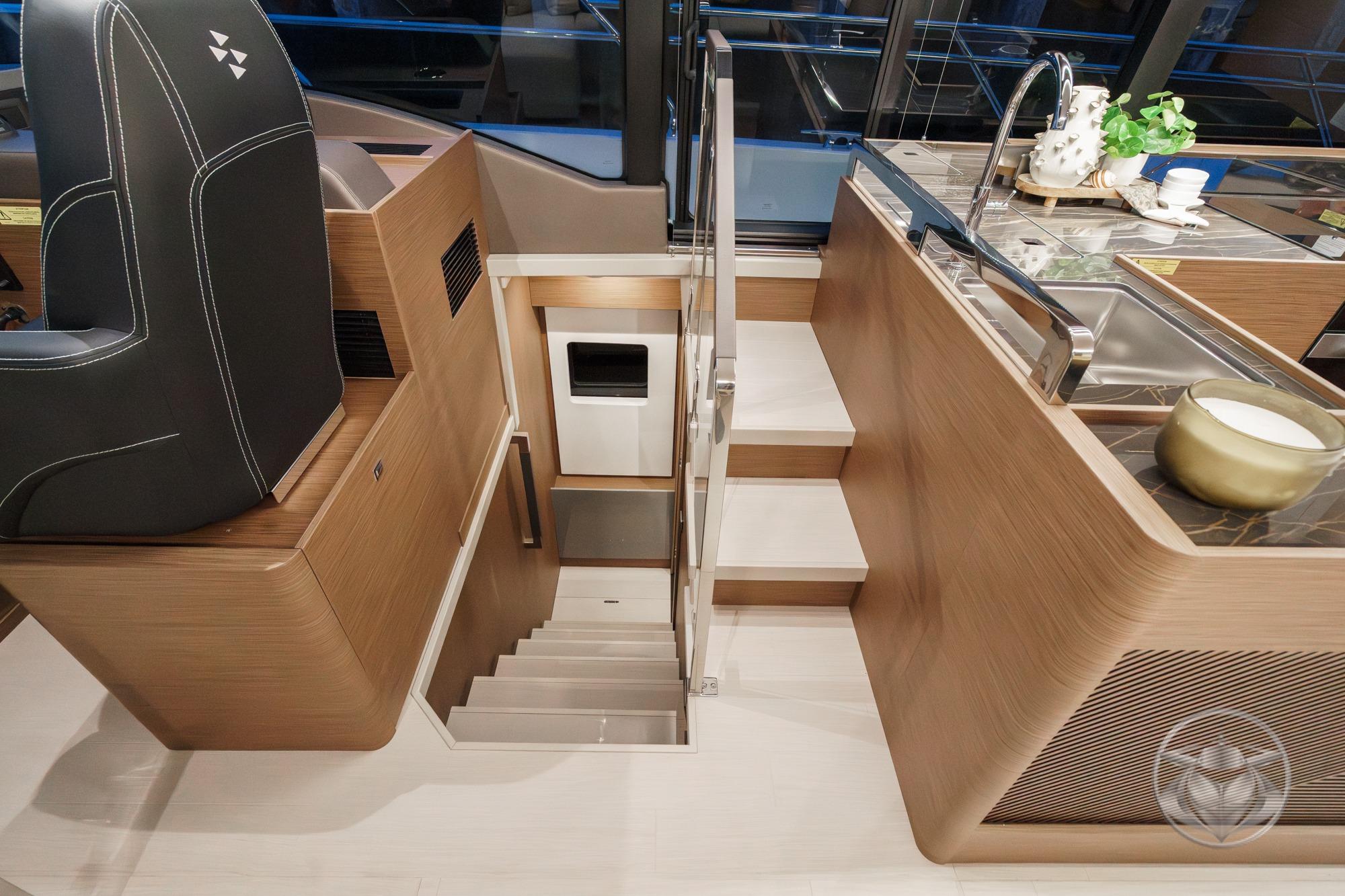 2026 Prestige M48 #PR056G inventory image at Sun Country Yachts, San Diego Marriott Marquis