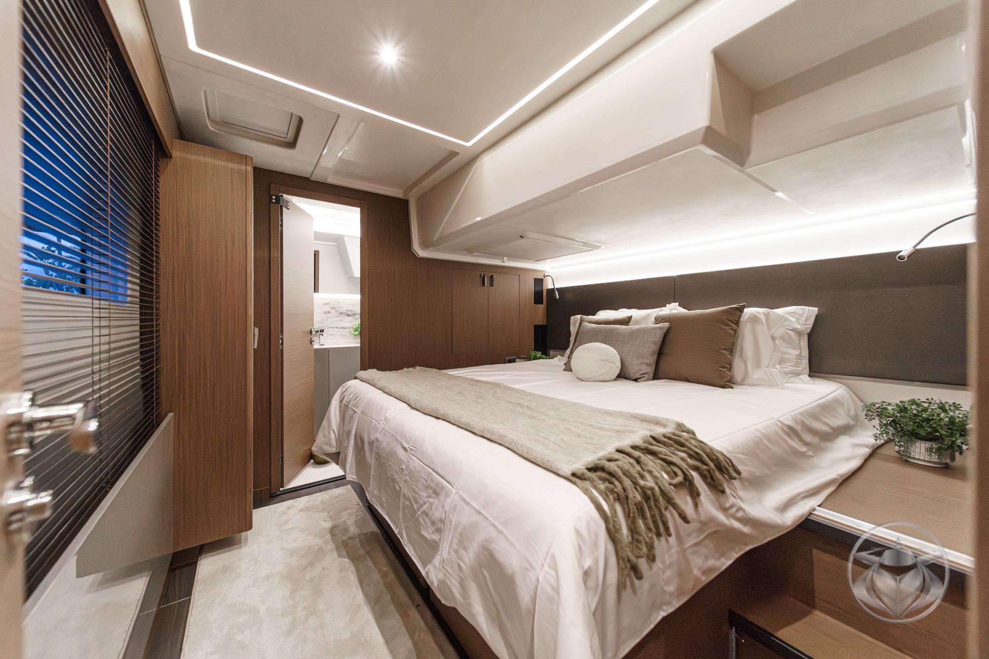 2026 Prestige M48 #PR056G inventory image at Sun Country Yachts, San Diego Marriott Marquis