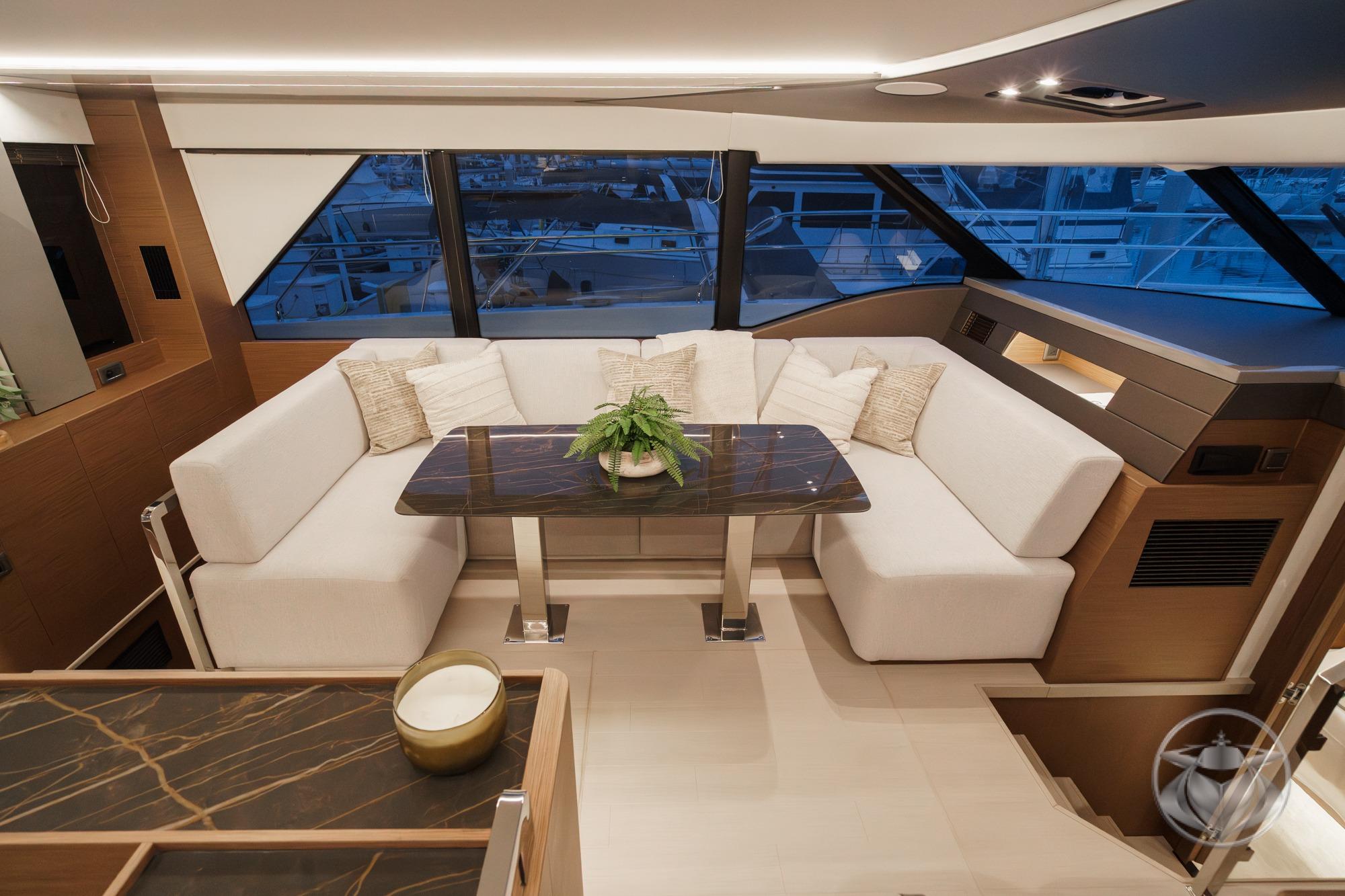 2026 Prestige M48 #PR056G inventory image at Sun Country Yachts, San Diego Marriott Marquis