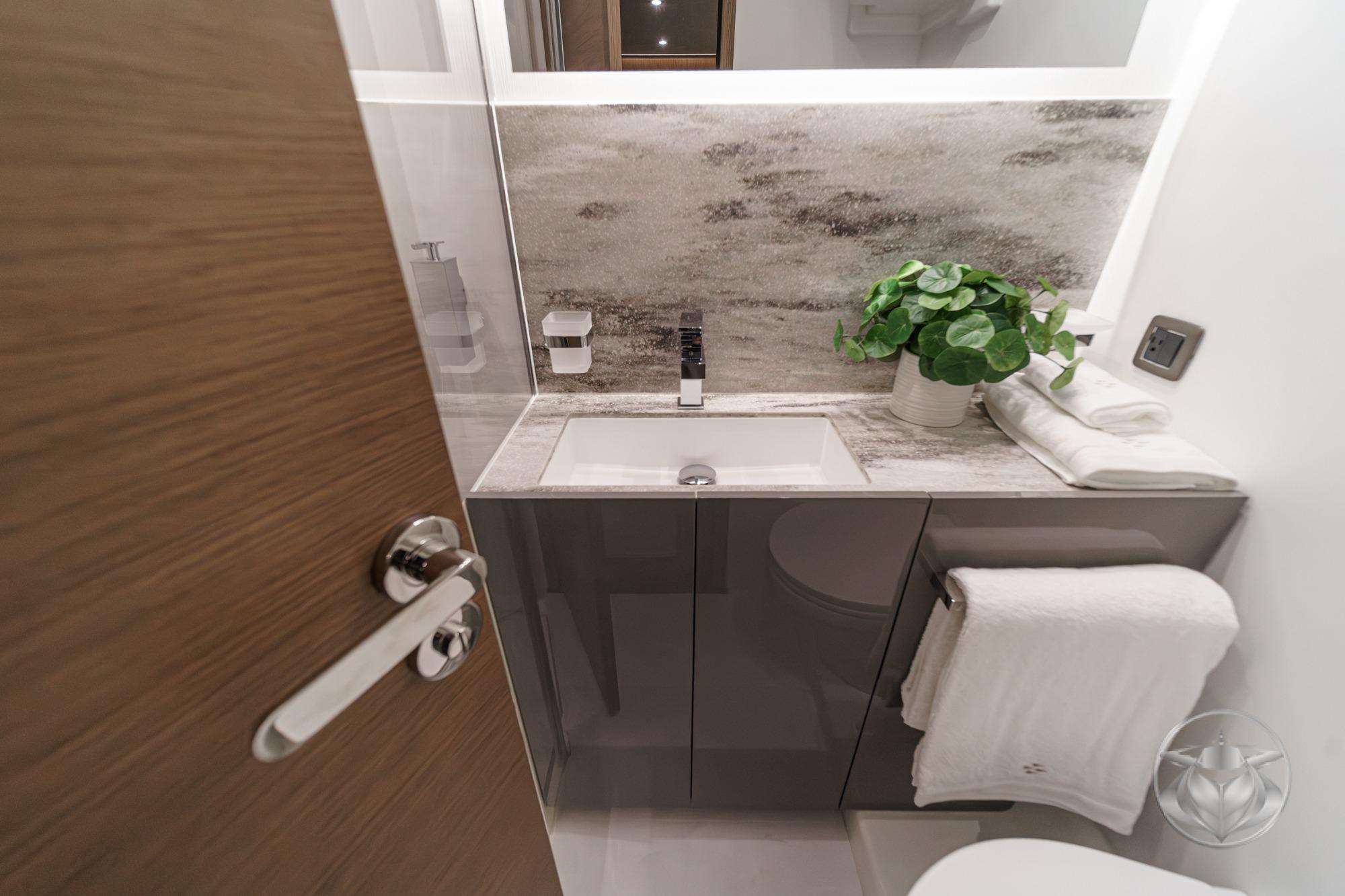 2026 Prestige M48 #PR056G inventory image at Sun Country Yachts, San Diego Marriott Marquis