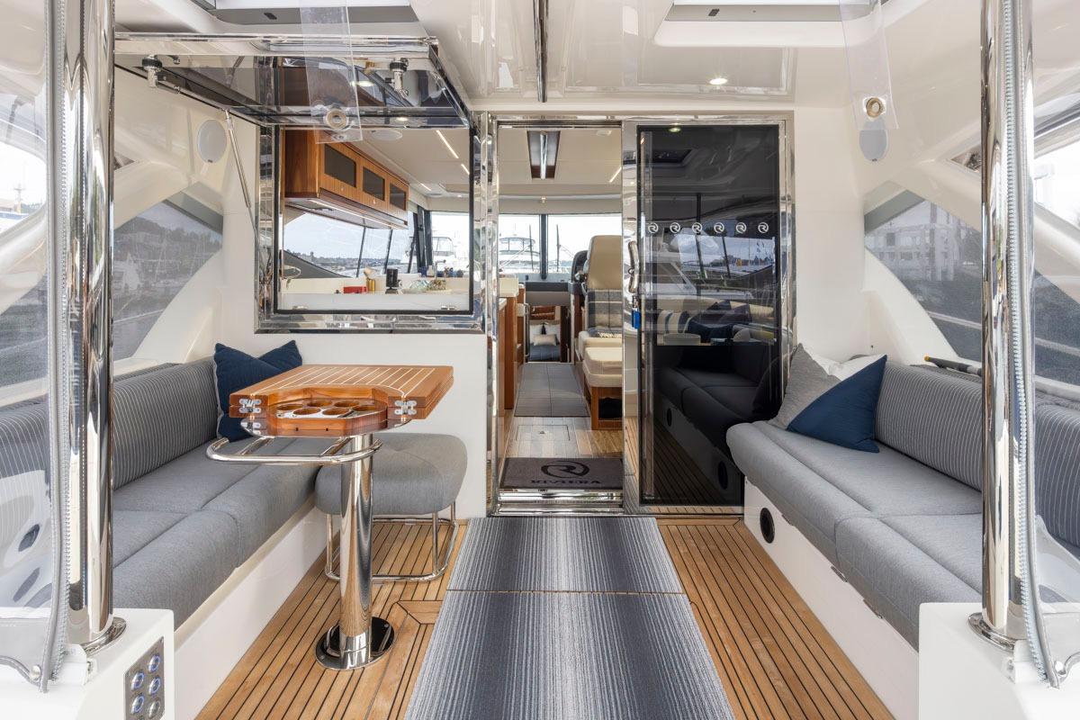 2023 Riviera 505 SUV #TBRB50042LLC inventory image at Sun Country Yachts, South Lake Union (Seattle)