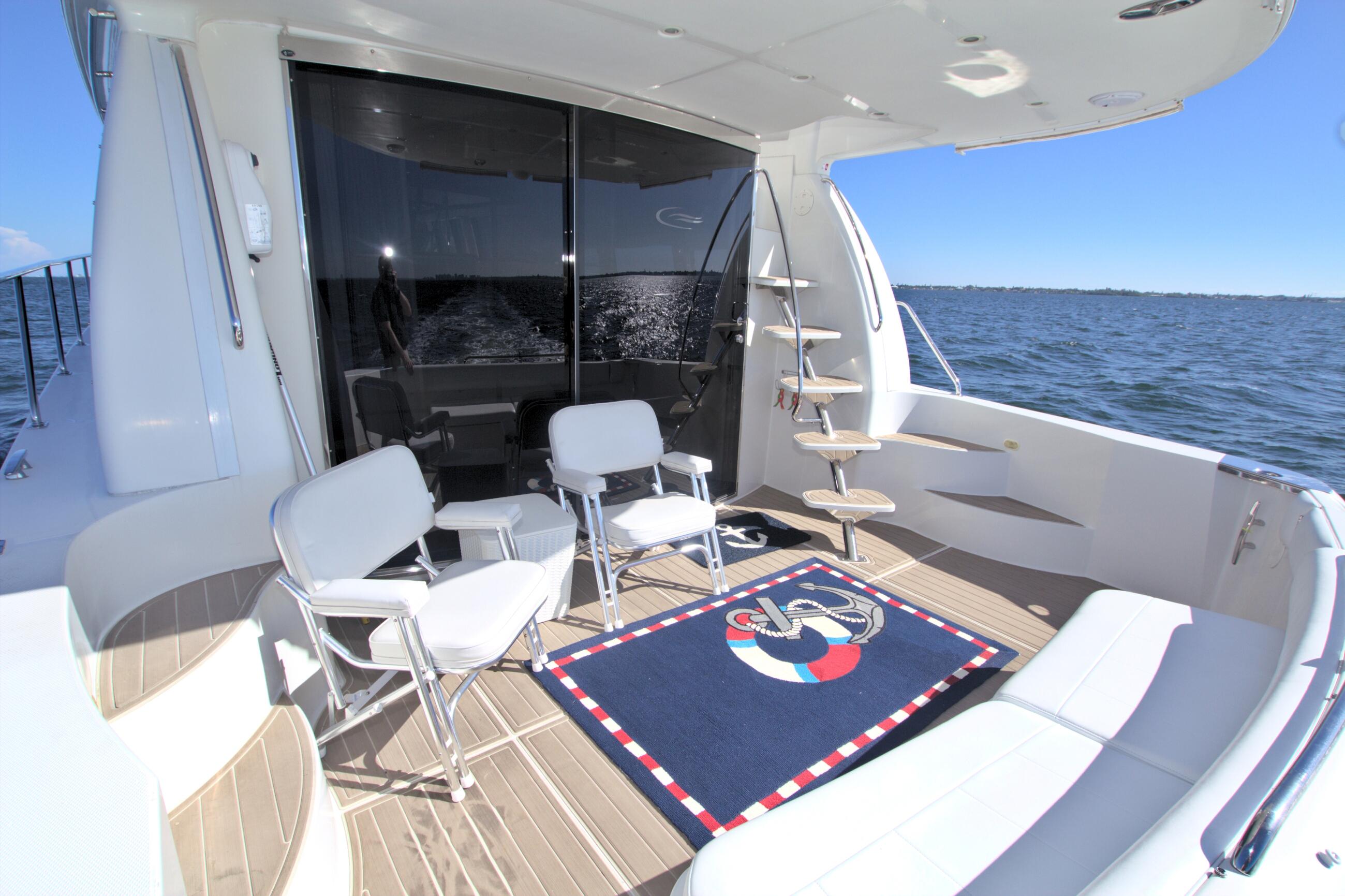 Wine Knot Yacht for Sale 56 Carver Yachts Palmetto, FL Denison