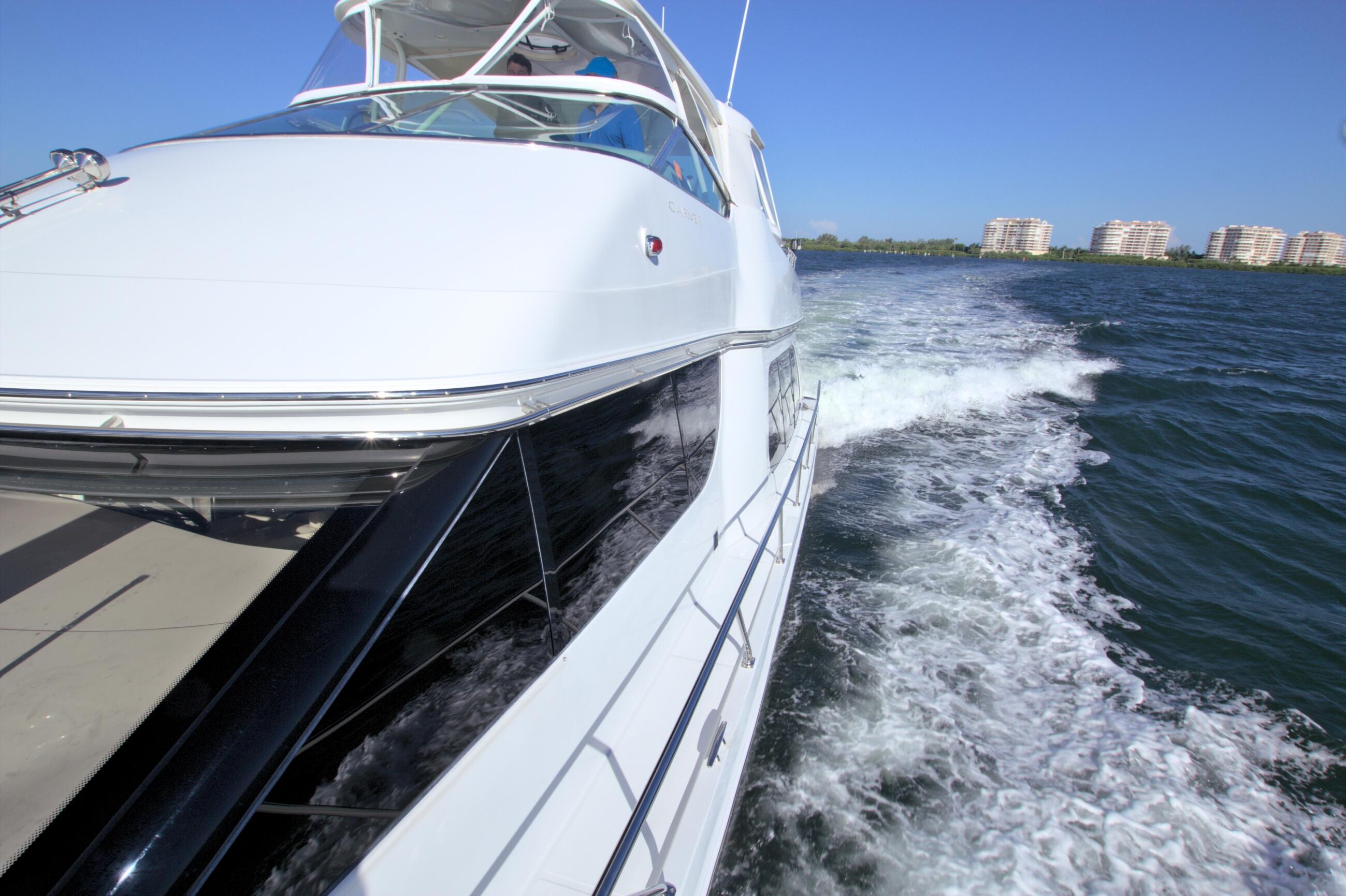 Wine Knot Yacht for Sale 56 Carver Yachts Palmetto, FL Denison