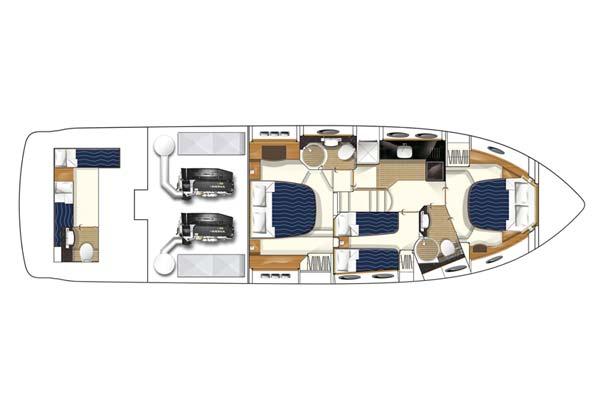 Princess Motor Yacht Sales - Used Princess 58 Flybridge
