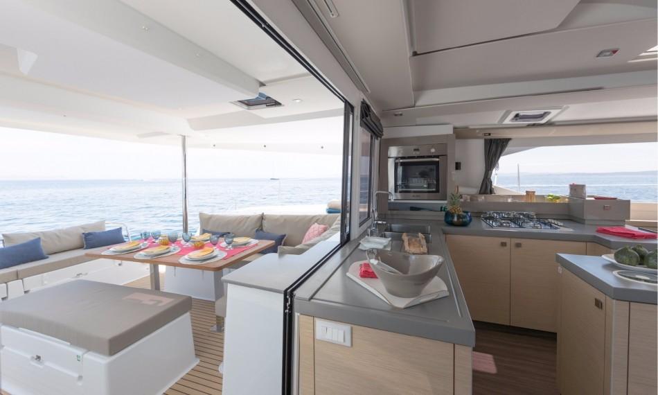 Manufacturer Provided Image: Fountaine Pajot Saona 47 Galley