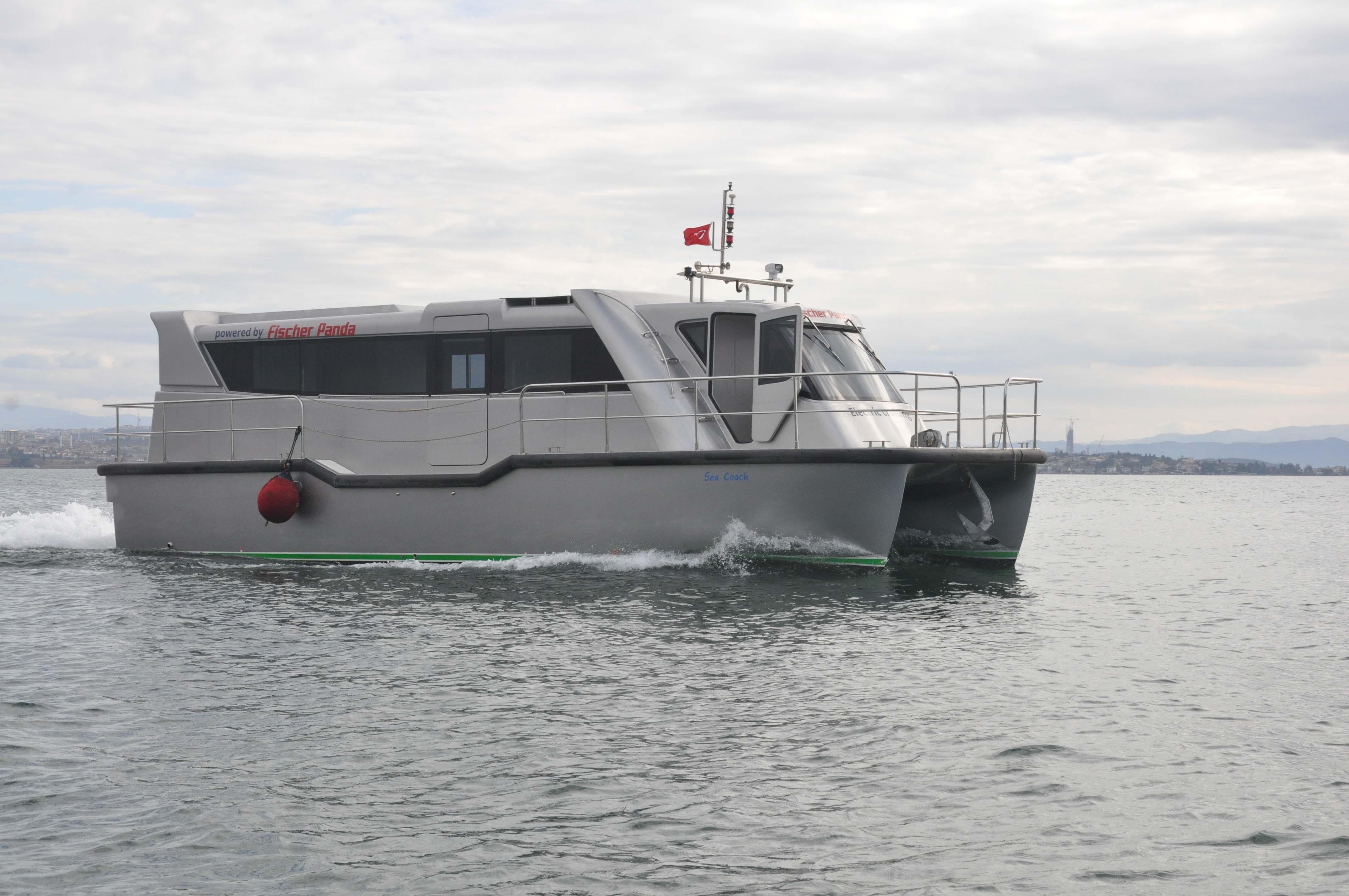 hybrid power catamaran