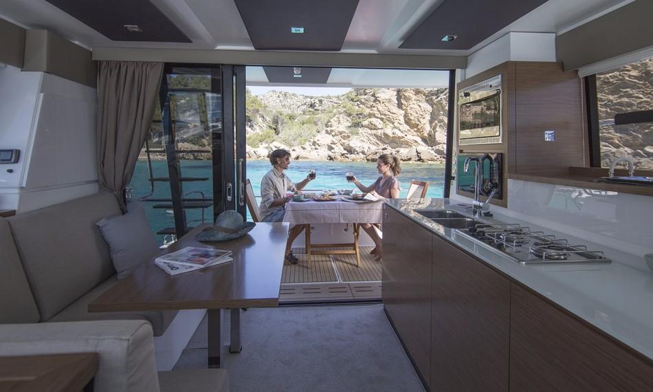 Manufacturer Provided Image: Fountaine Pajot MY 37 Cockpit