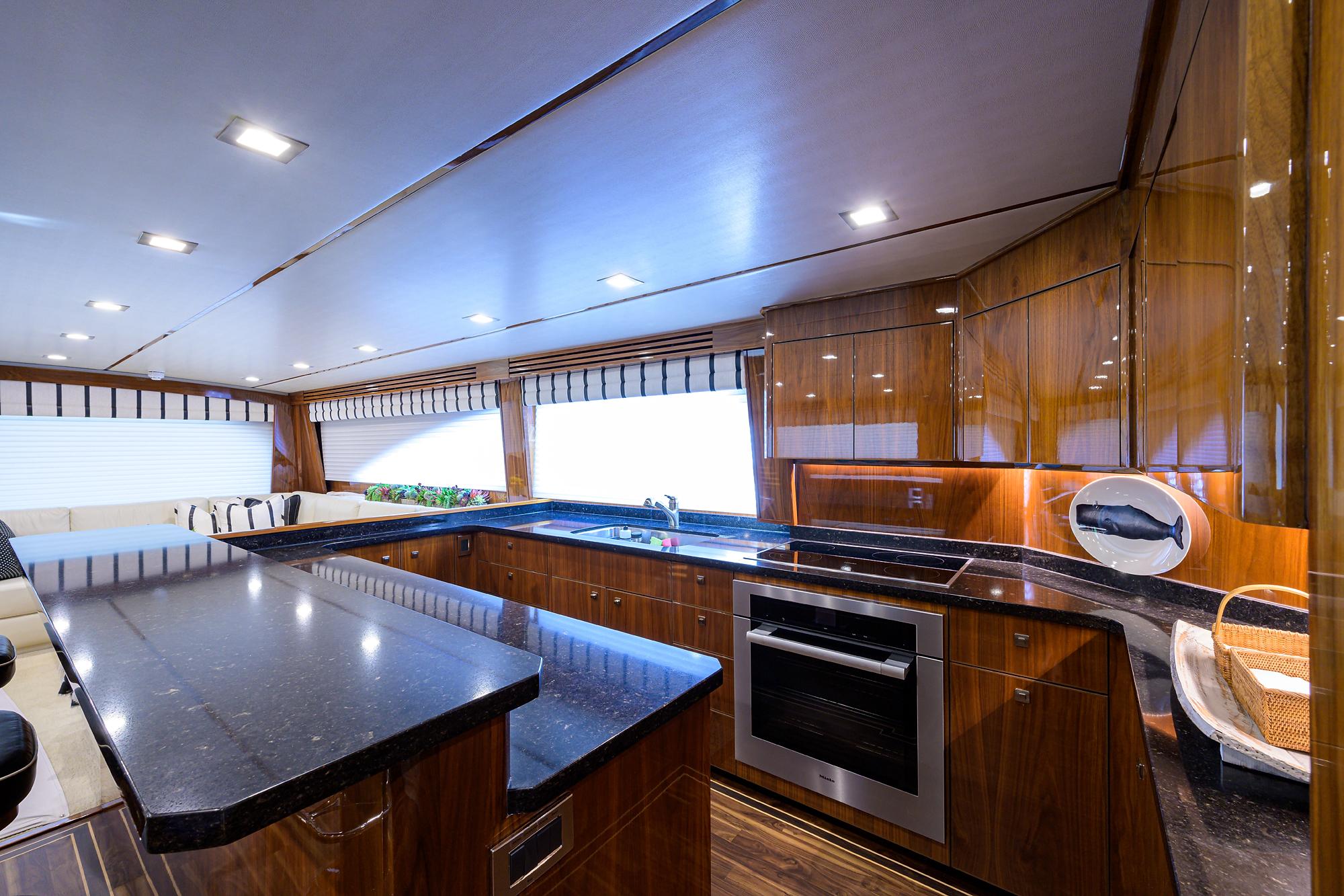 2017 Viking 80 - Galley Counters & Oven