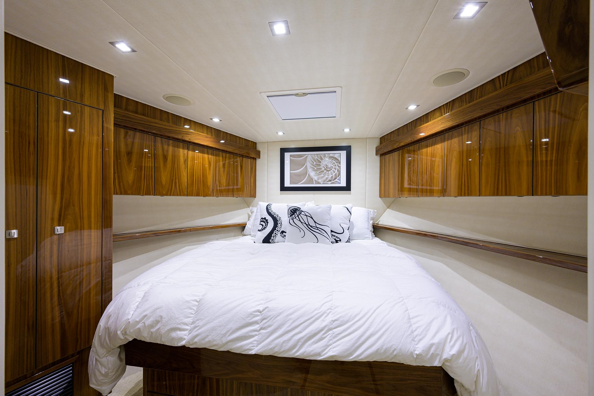 2017 Viking 80  - Forward VIP Berth