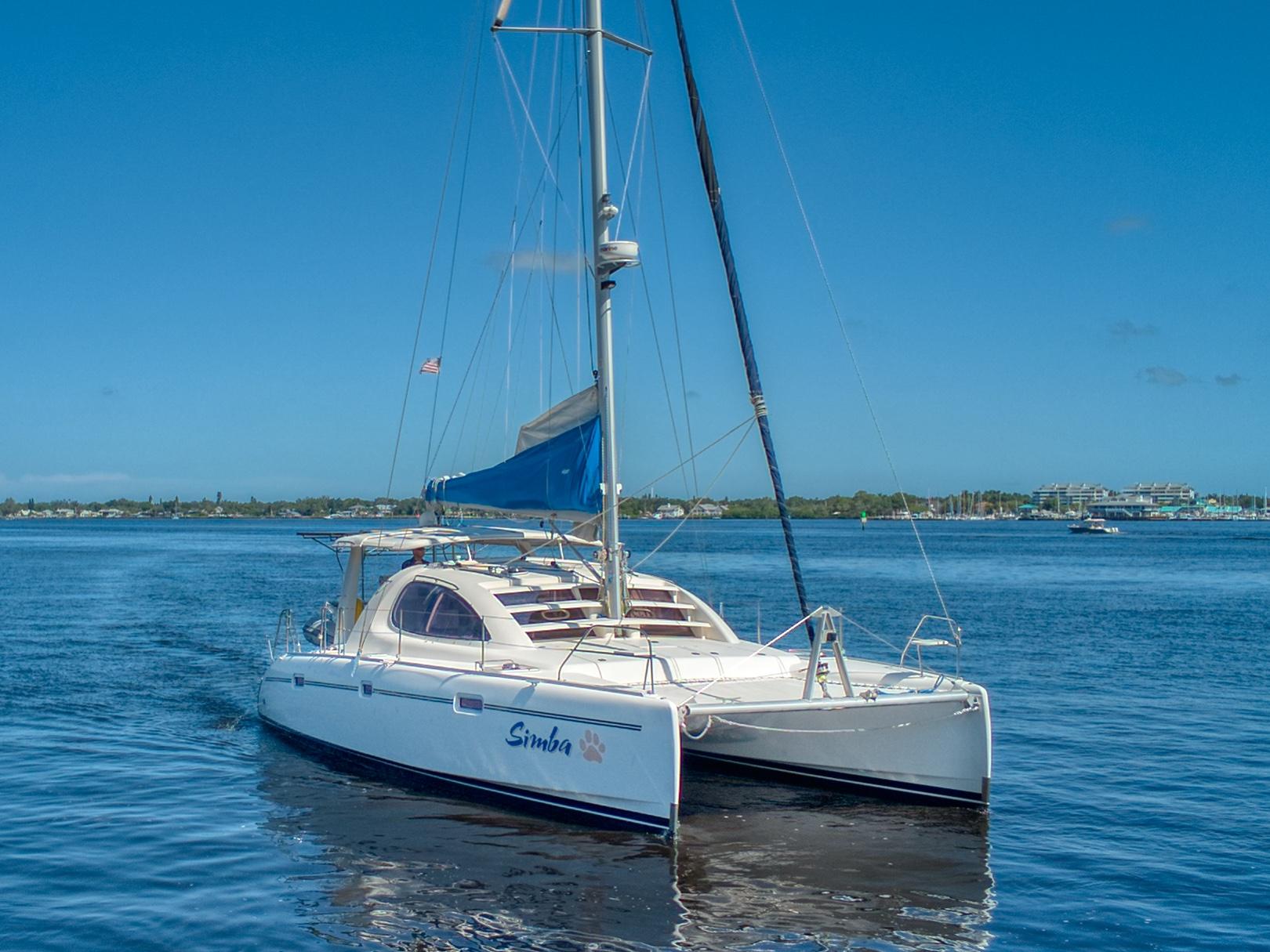 leopard catamaran used