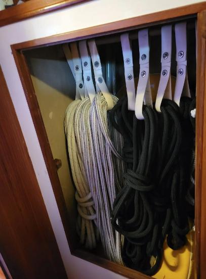 Rope locker in Master
