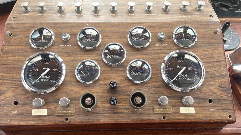 New engine gauges
