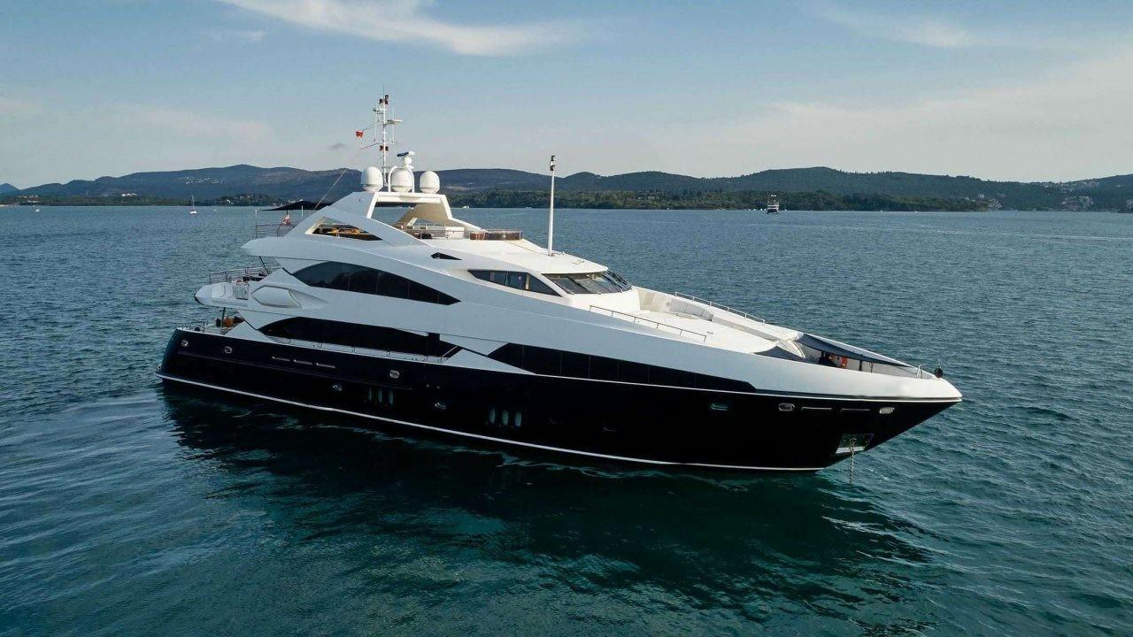 121 foot yacht for sale