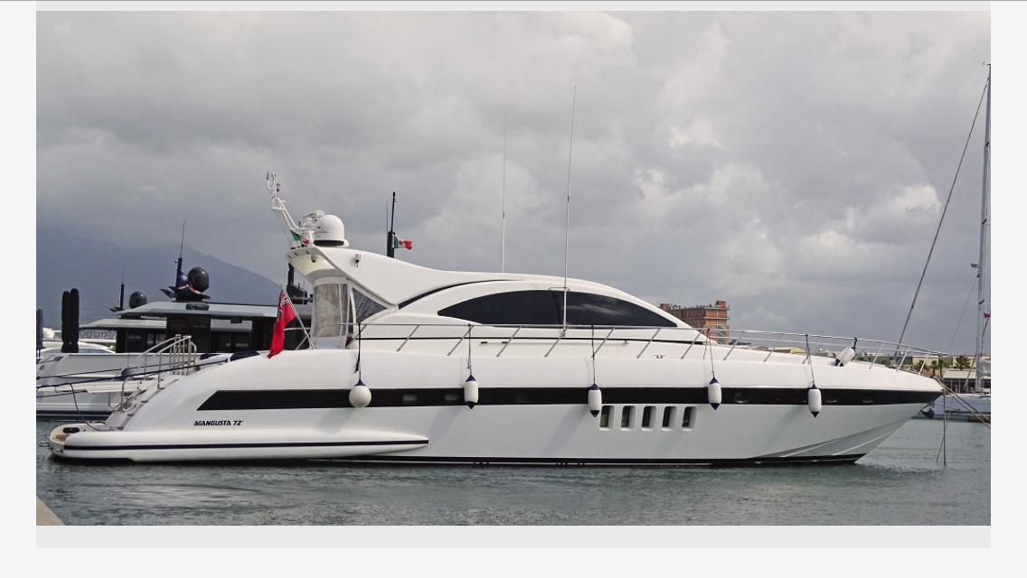 2007 mangusta 72 milano for sale