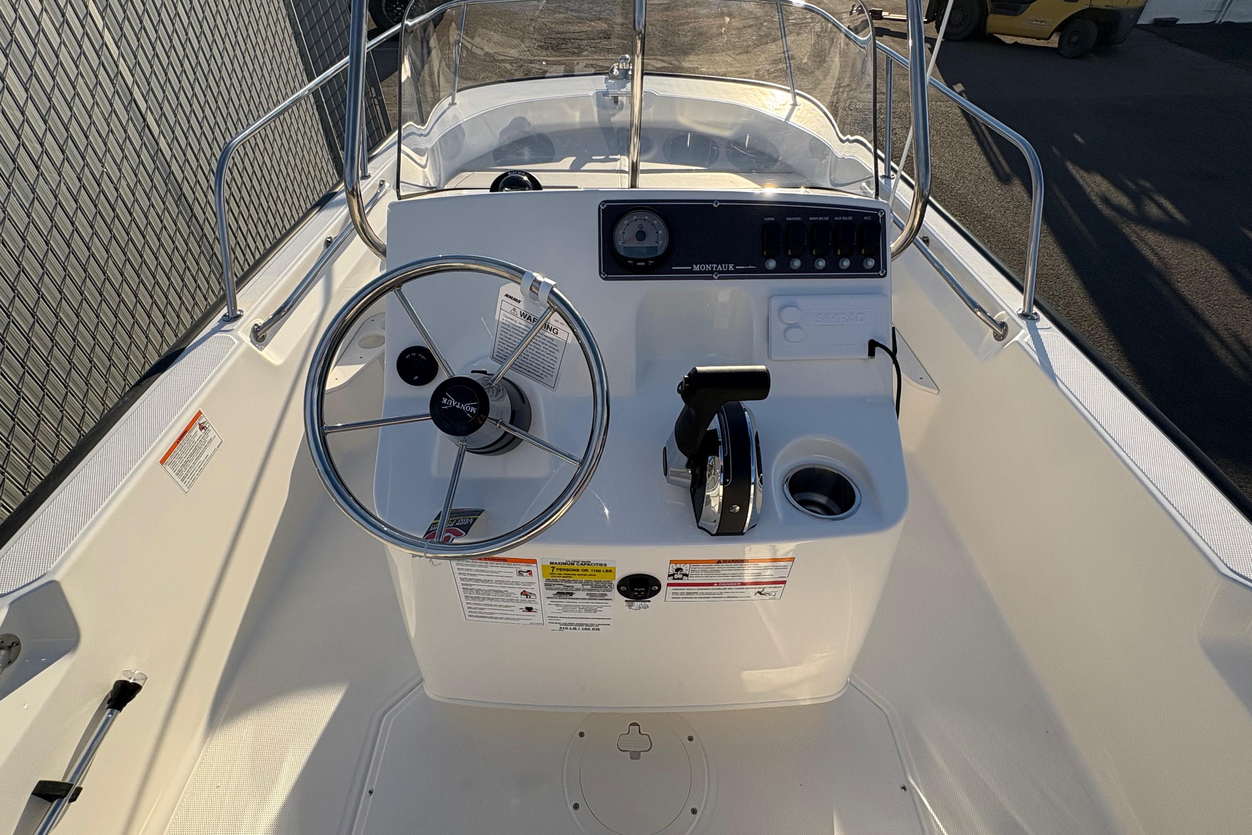 2026 Boston Whaler 170 Montauk #BW0541K inventory image at Sun Country Marine Group, Newport Beach