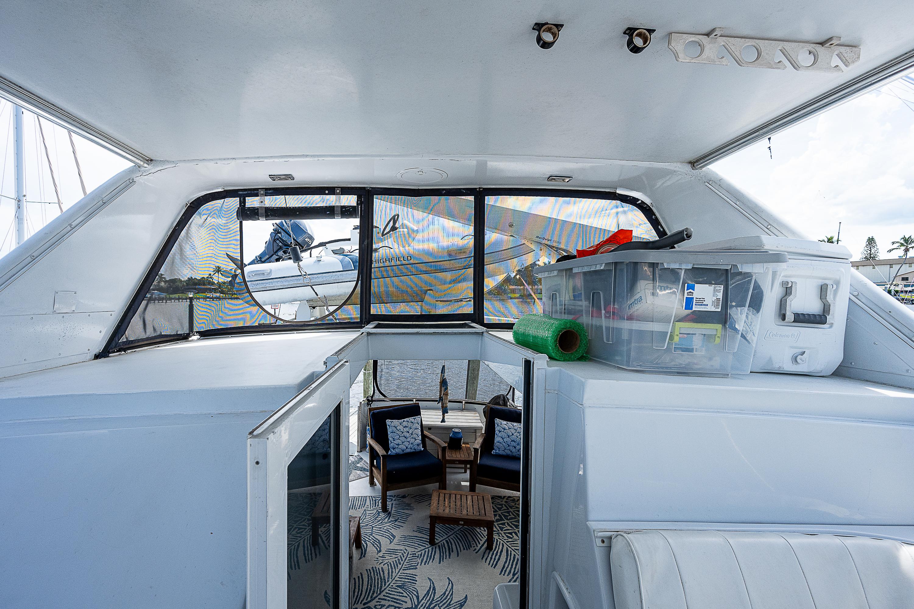 Hatteras 52 Cockpit Motor Yacht Forty Nine Fifty One -