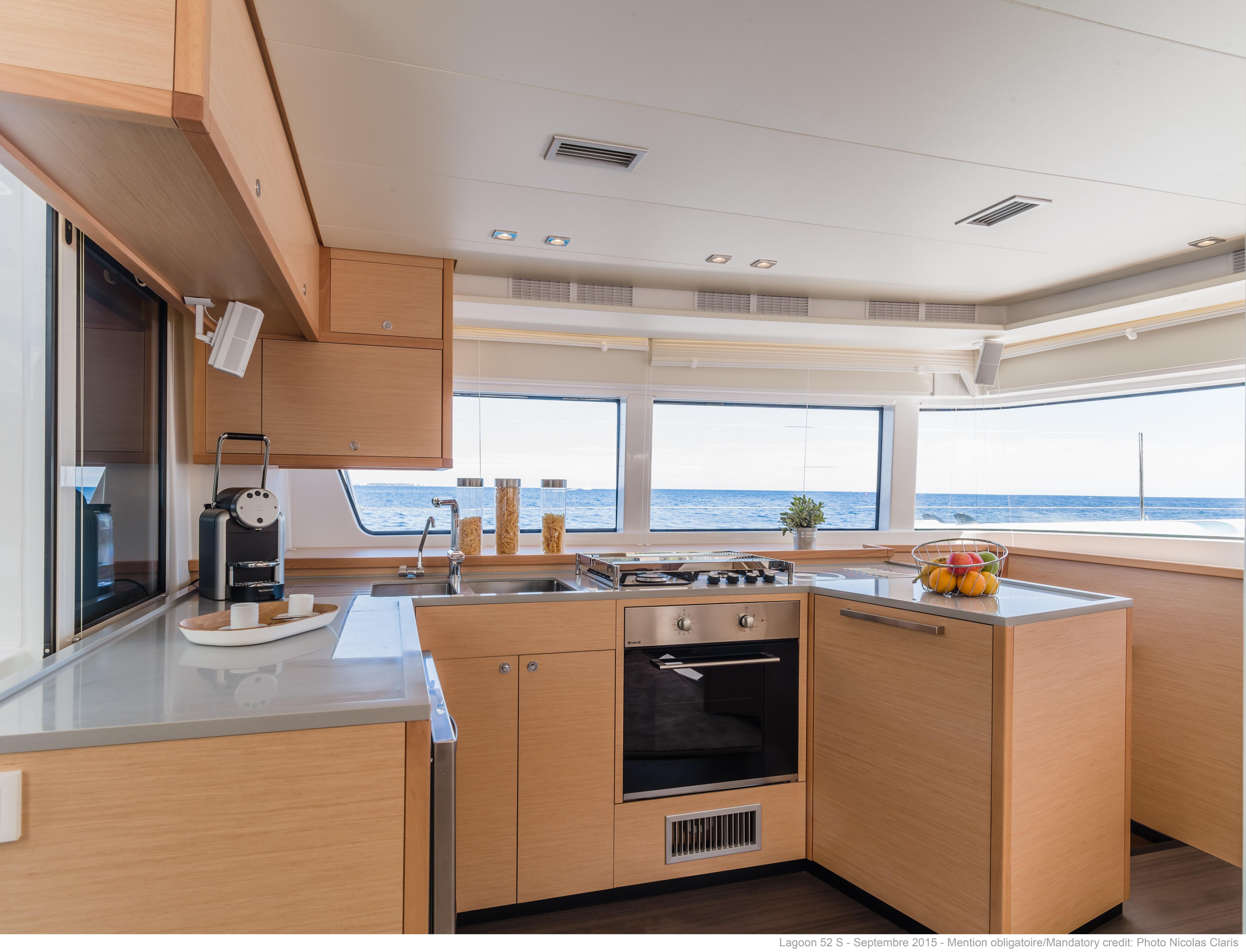 helloManufacturer Provided Image: Lagoon 52 F Galley