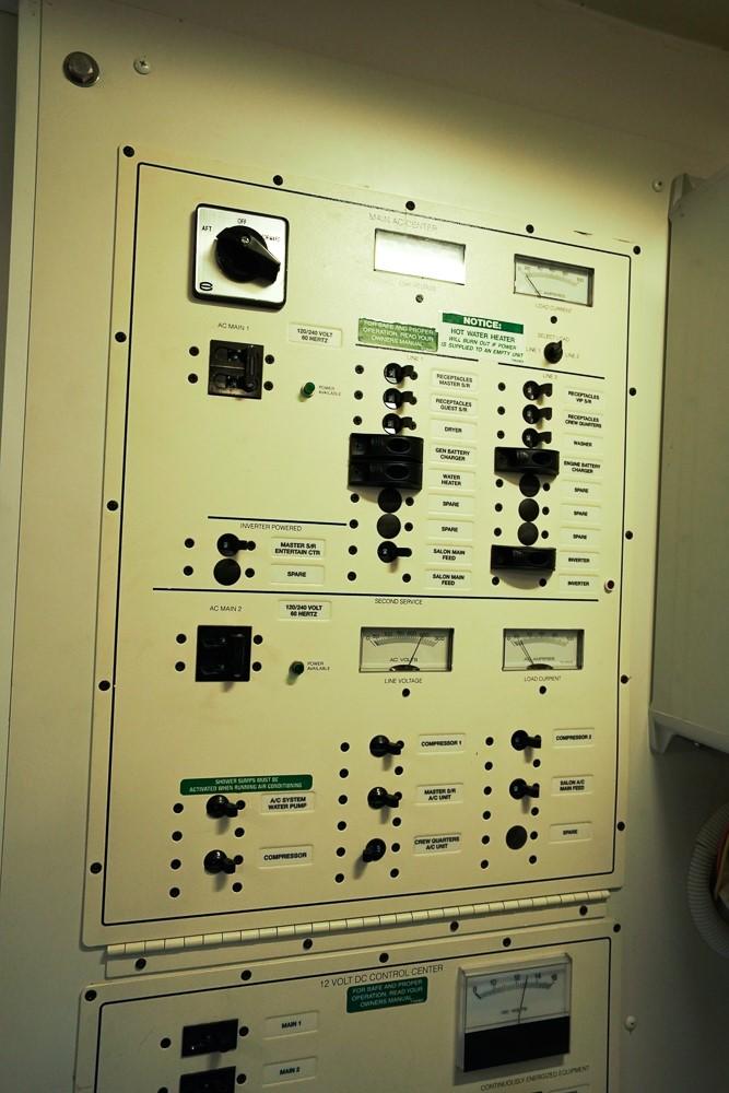 110 Volt AC Panel - Engine Room