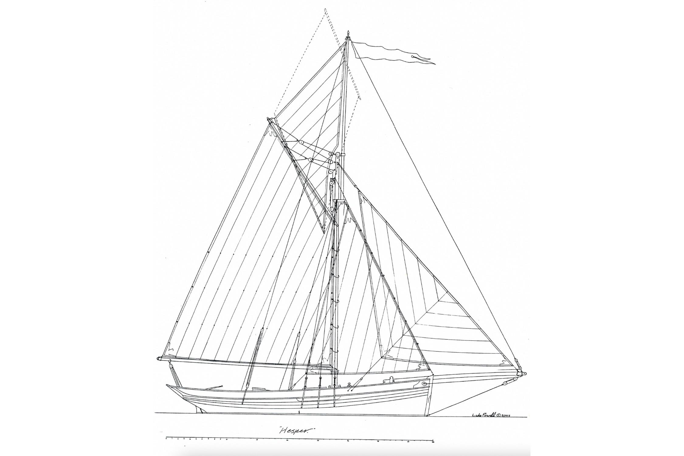 HESPER - 2004 Custom Luke Powell Pilot Cutter gallery image 38