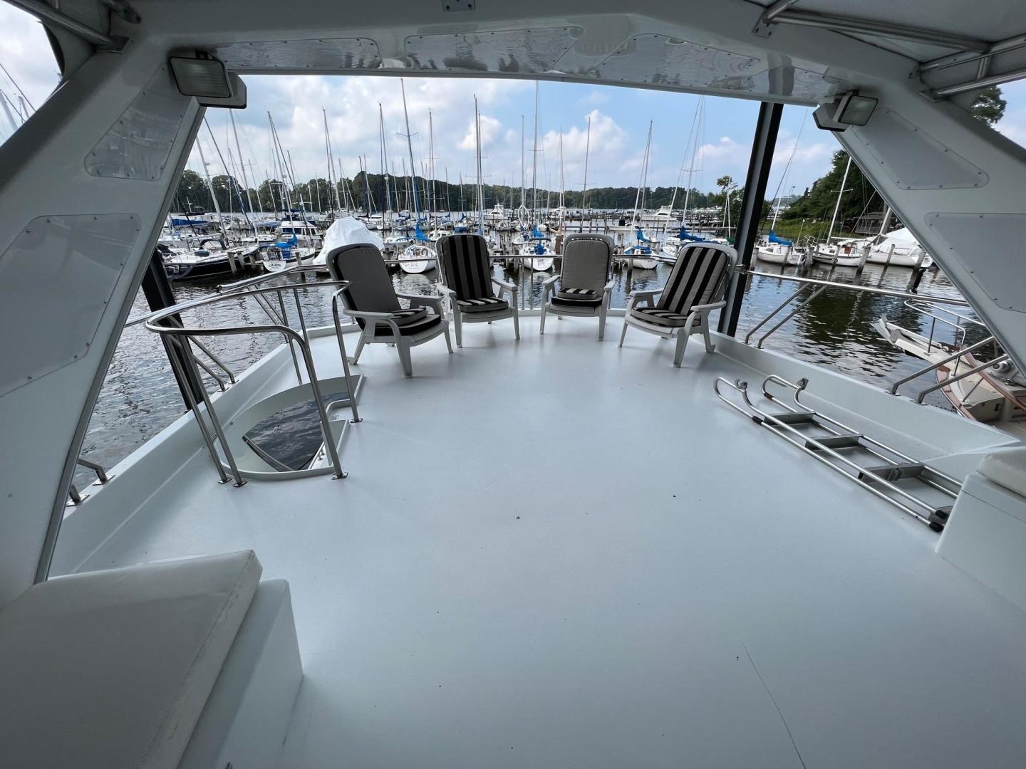 Nordlund 65 - Fia - Exterior shot of Flybridge seating