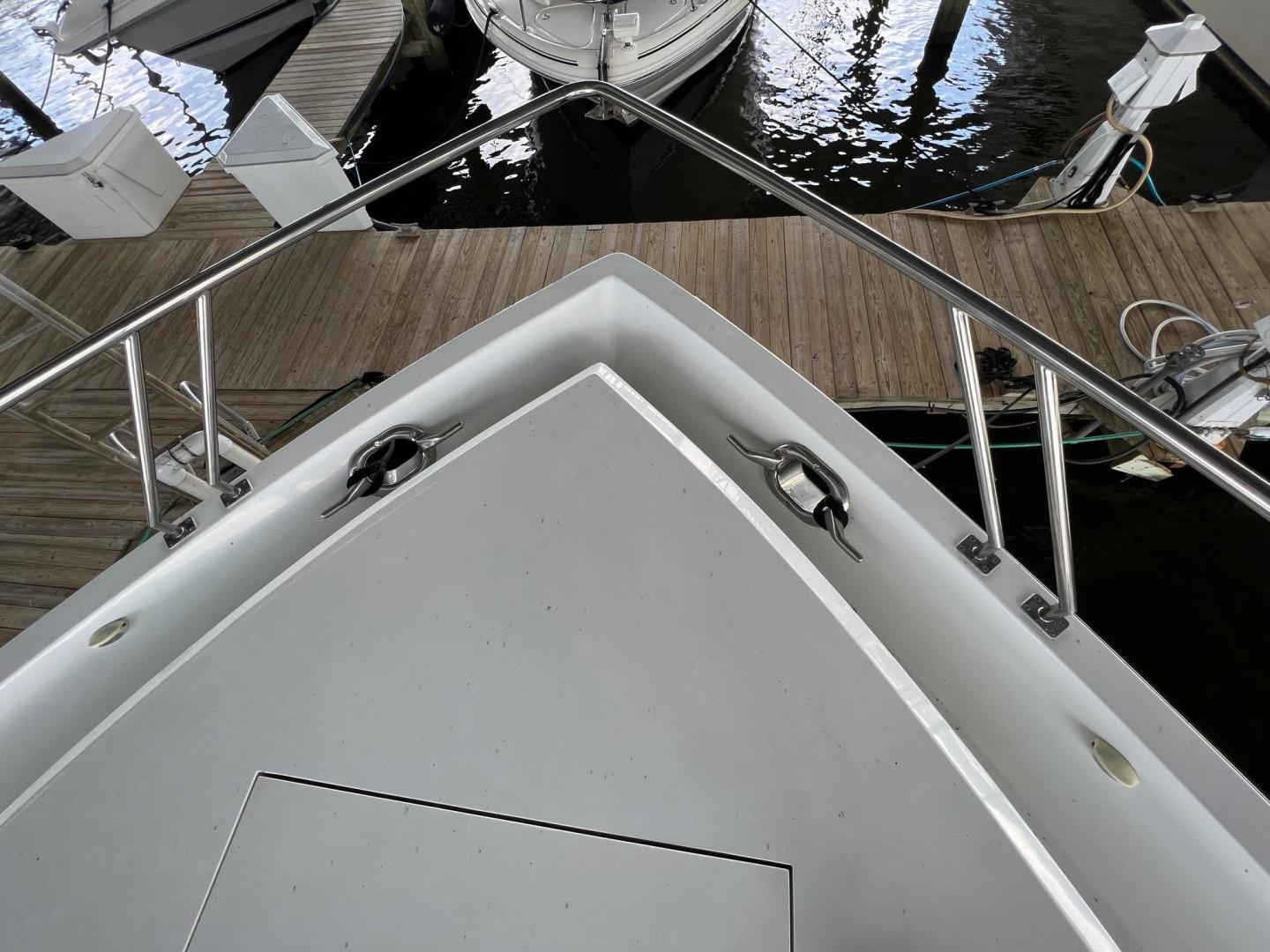 Nordlund 65 - Fia - Exterior shot of Bow profile on dock