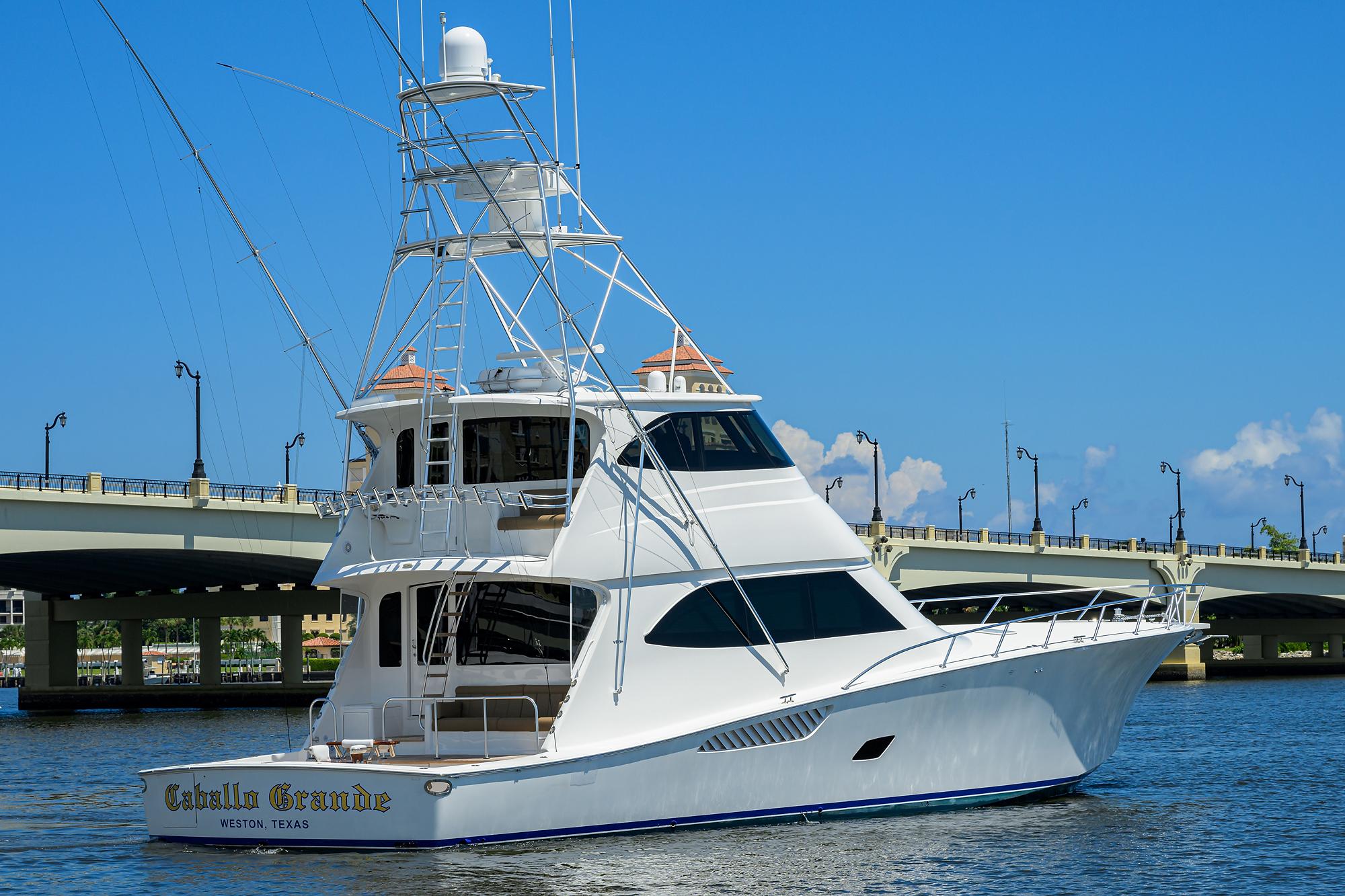 Viking 76 CABALLO GRANDE - Starboard Aft Profile