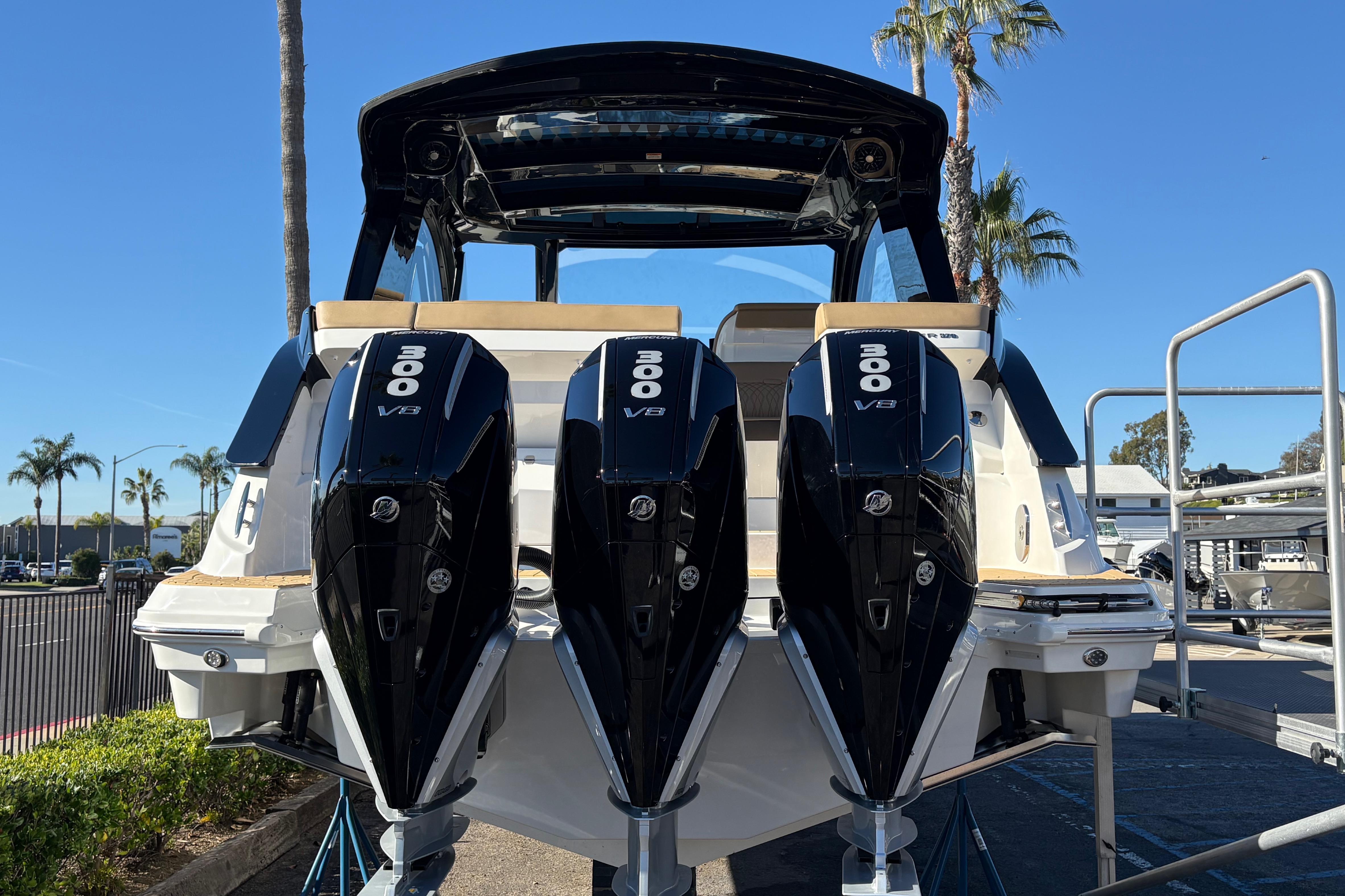 2026 Sea Ray Sundancer 370 Outboard #S1707H inventory image at Sun Country Marine Group, Newport Beach