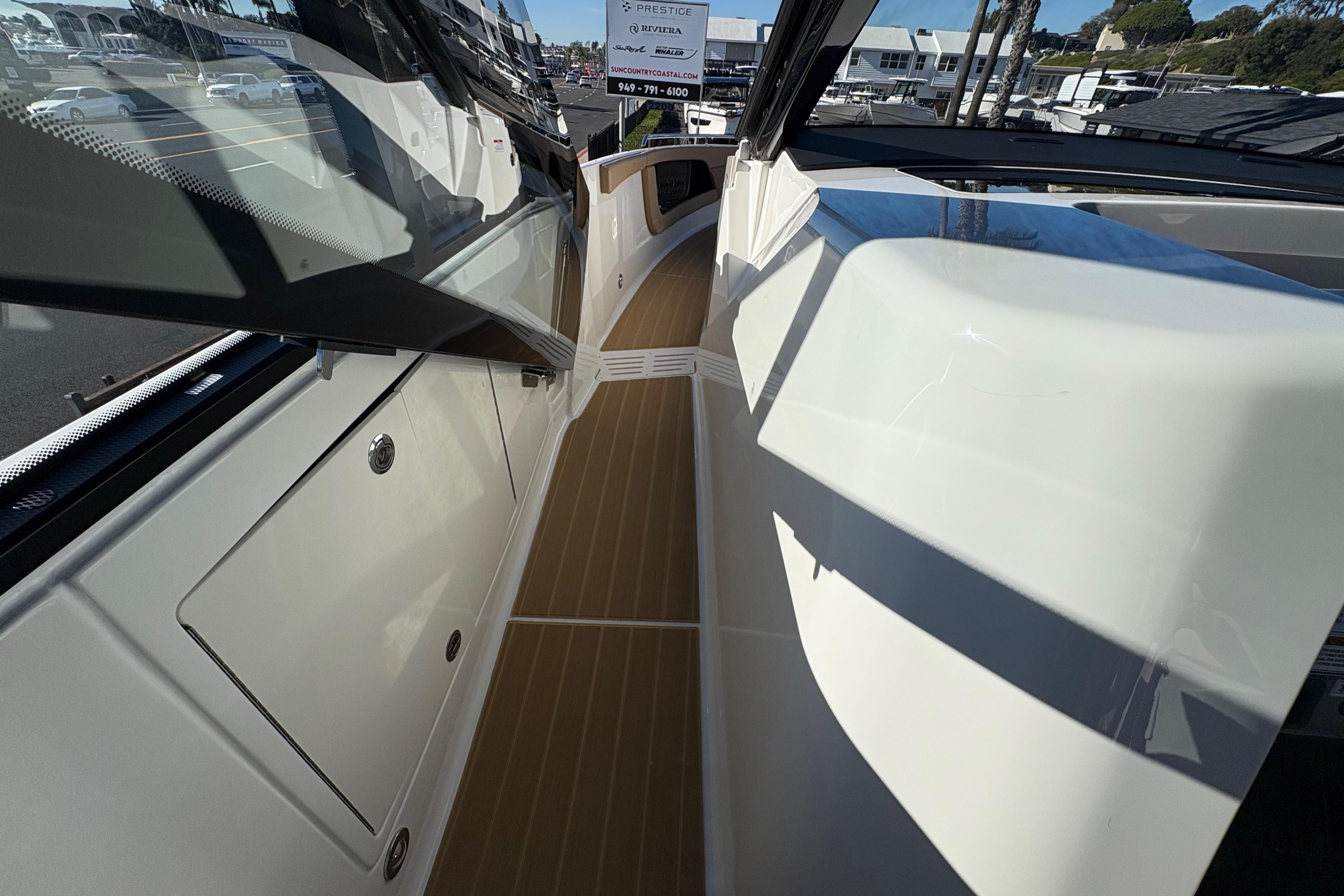 2026 Sea Ray Sundancer 370 Outboard #S1707H inventory image at Sun Country Marine Group, Newport Beach