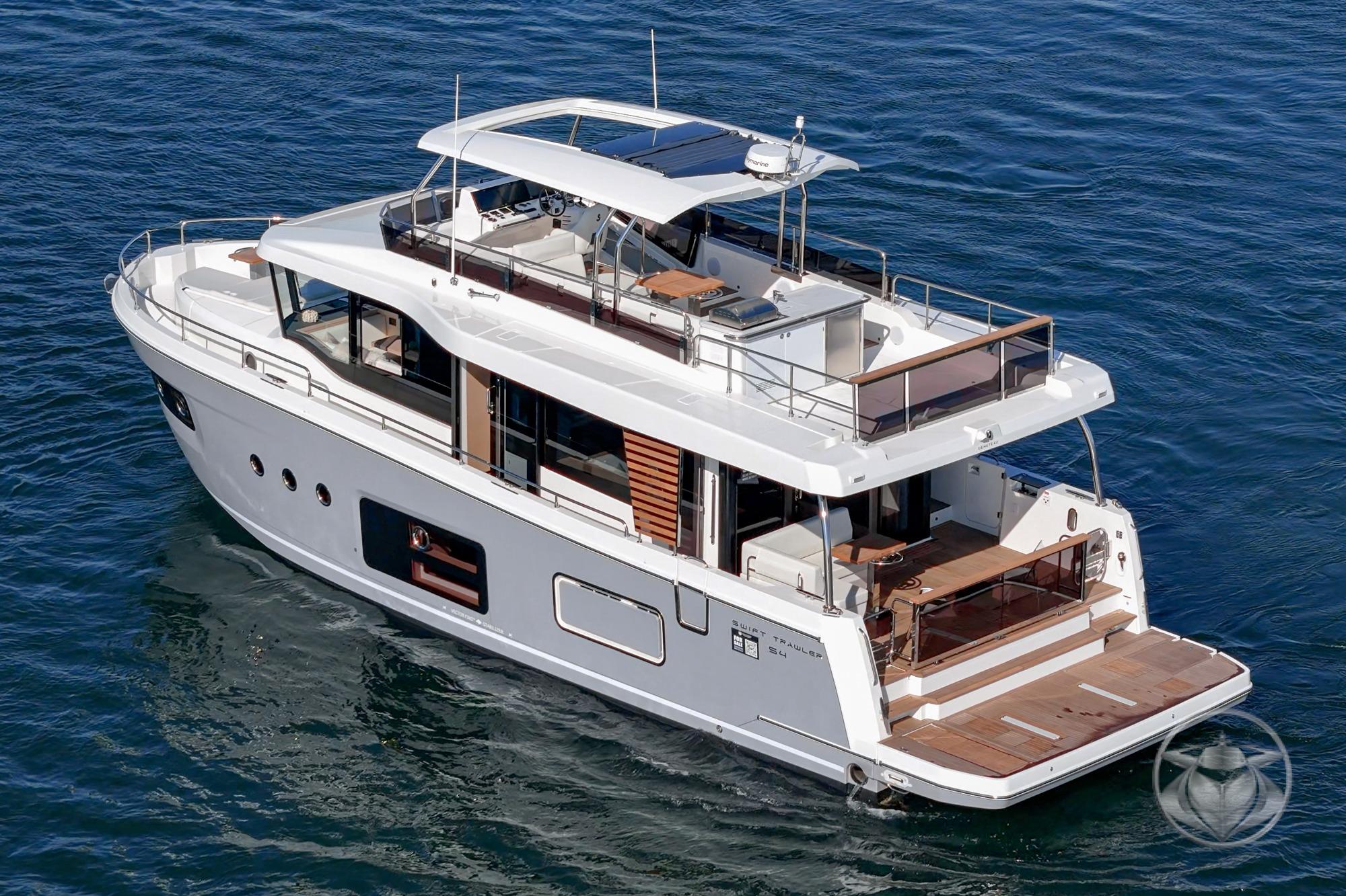 2026 Beneteau Swift Trawler 54 #BT015I inventory image at Sun Country Yachts, San Diego Marriott Marquis