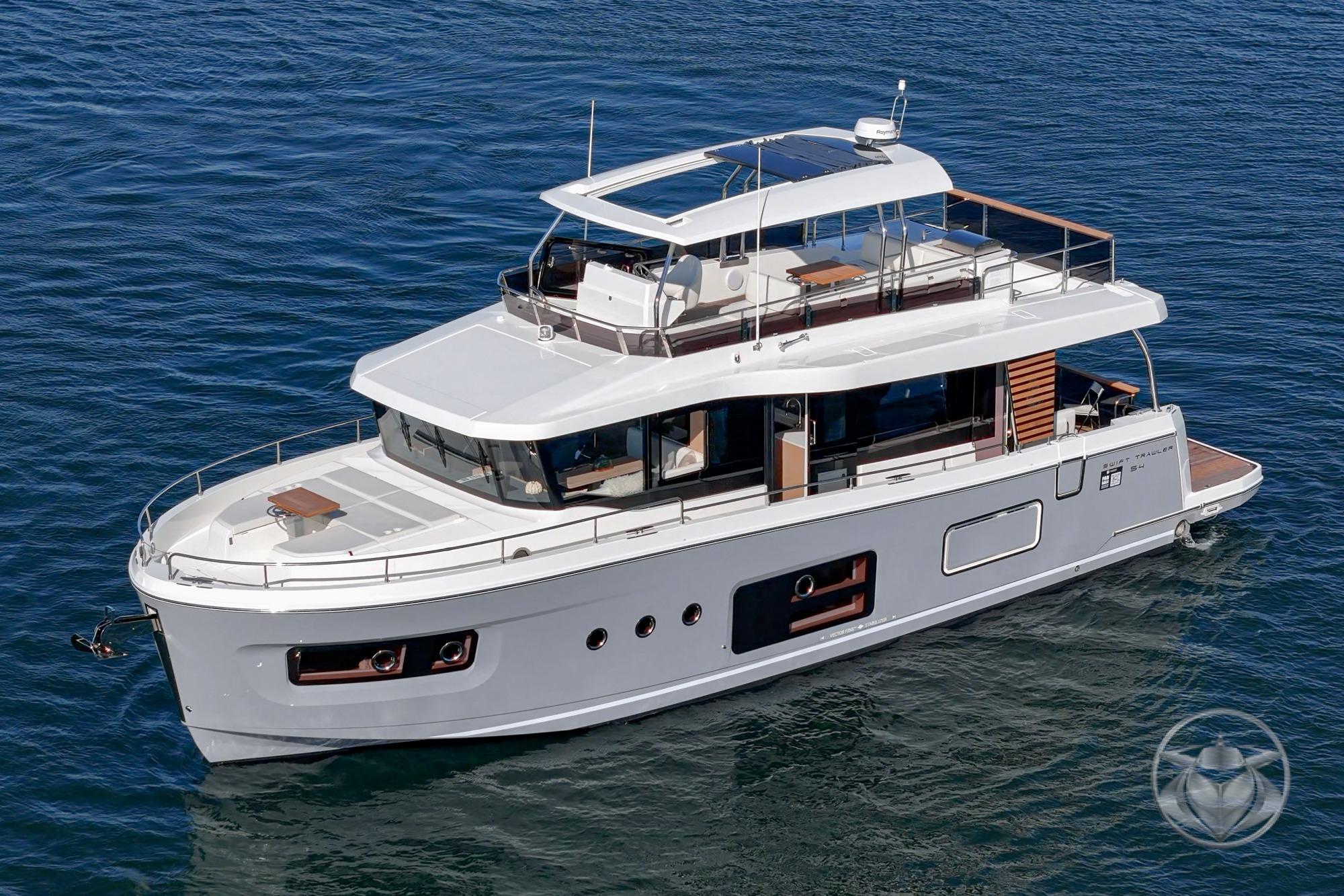 2026 Beneteau Swift Trawler 54 #BT015I inventory image at Sun Country Yachts, San Diego Marriott Marquis