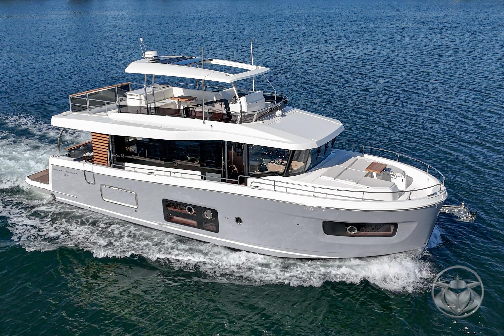 2026 Beneteau Swift Trawler 54 #BT015I inventory image at Sun Country Yachts, San Diego Marriott Marquis