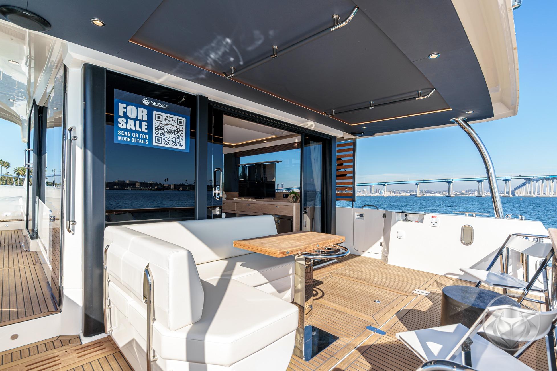 2026 Beneteau Swift Trawler 54 #BT015I inventory image at Sun Country Yachts, San Diego Marriott Marquis