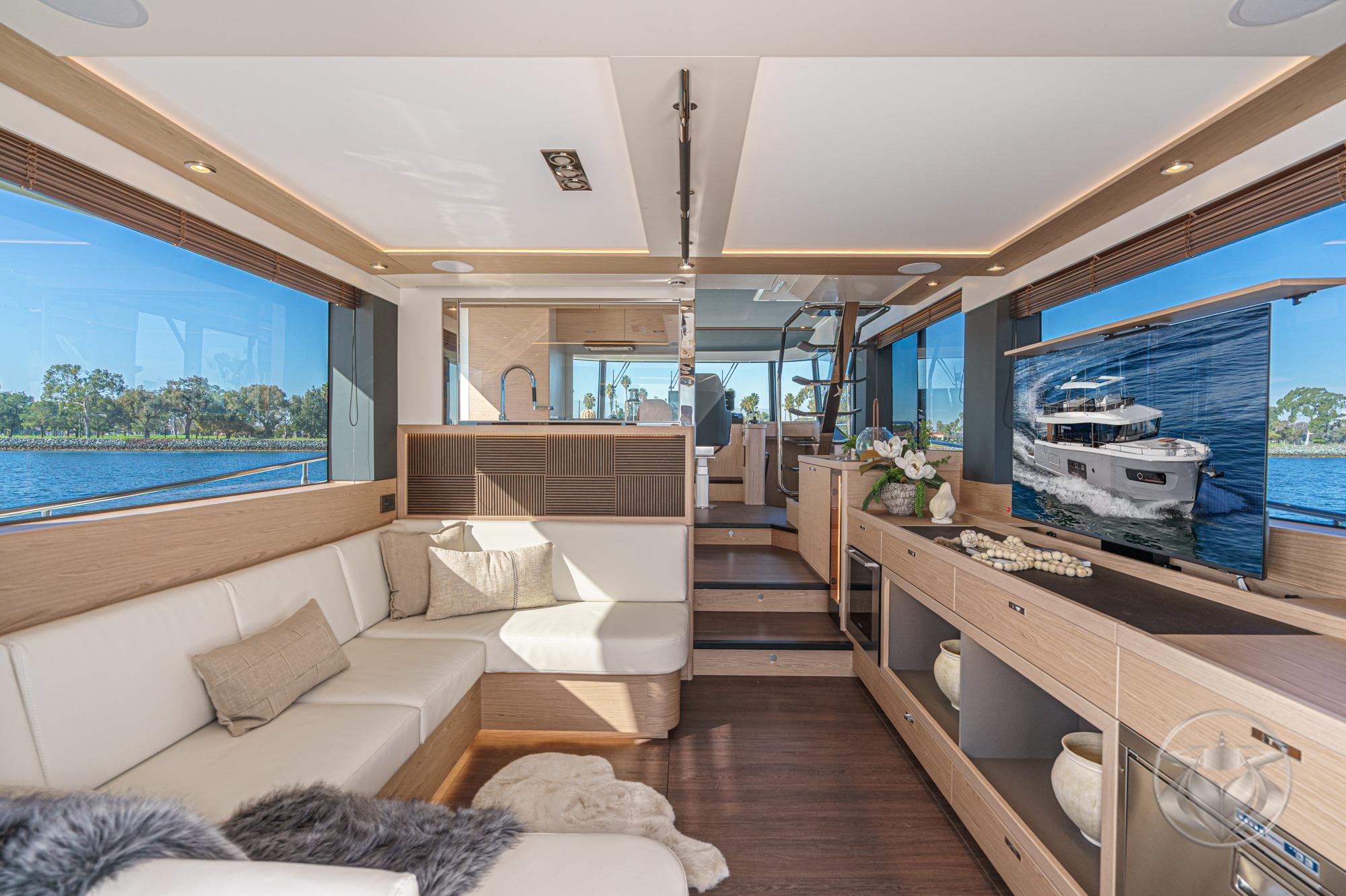 2026 Beneteau Swift Trawler 54 #BT015I inventory image at Sun Country Yachts, San Diego Marriott Marquis