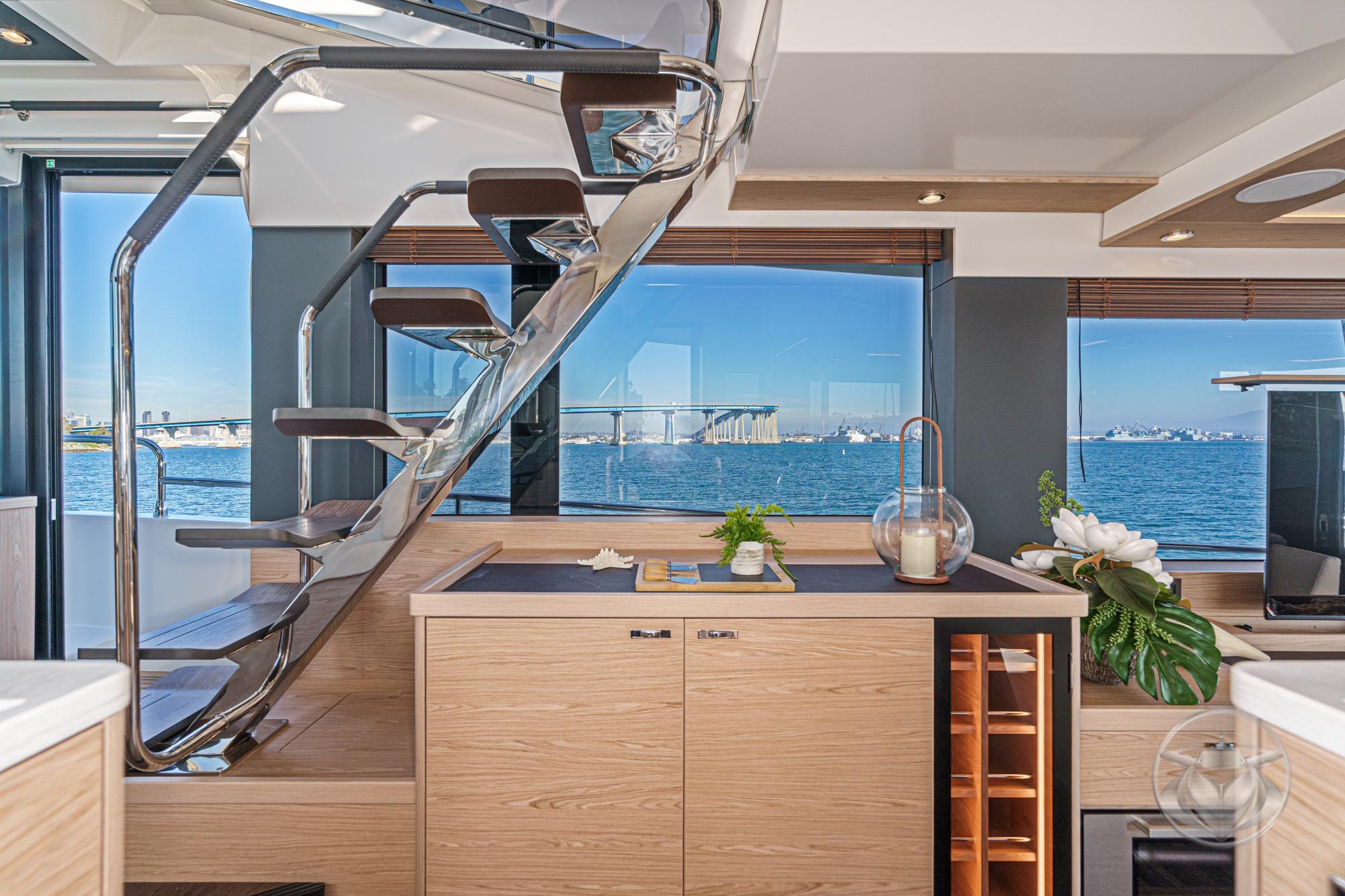 2026 Beneteau Swift Trawler 54 #BT015I inventory image at Sun Country Yachts, San Diego Marriott Marquis