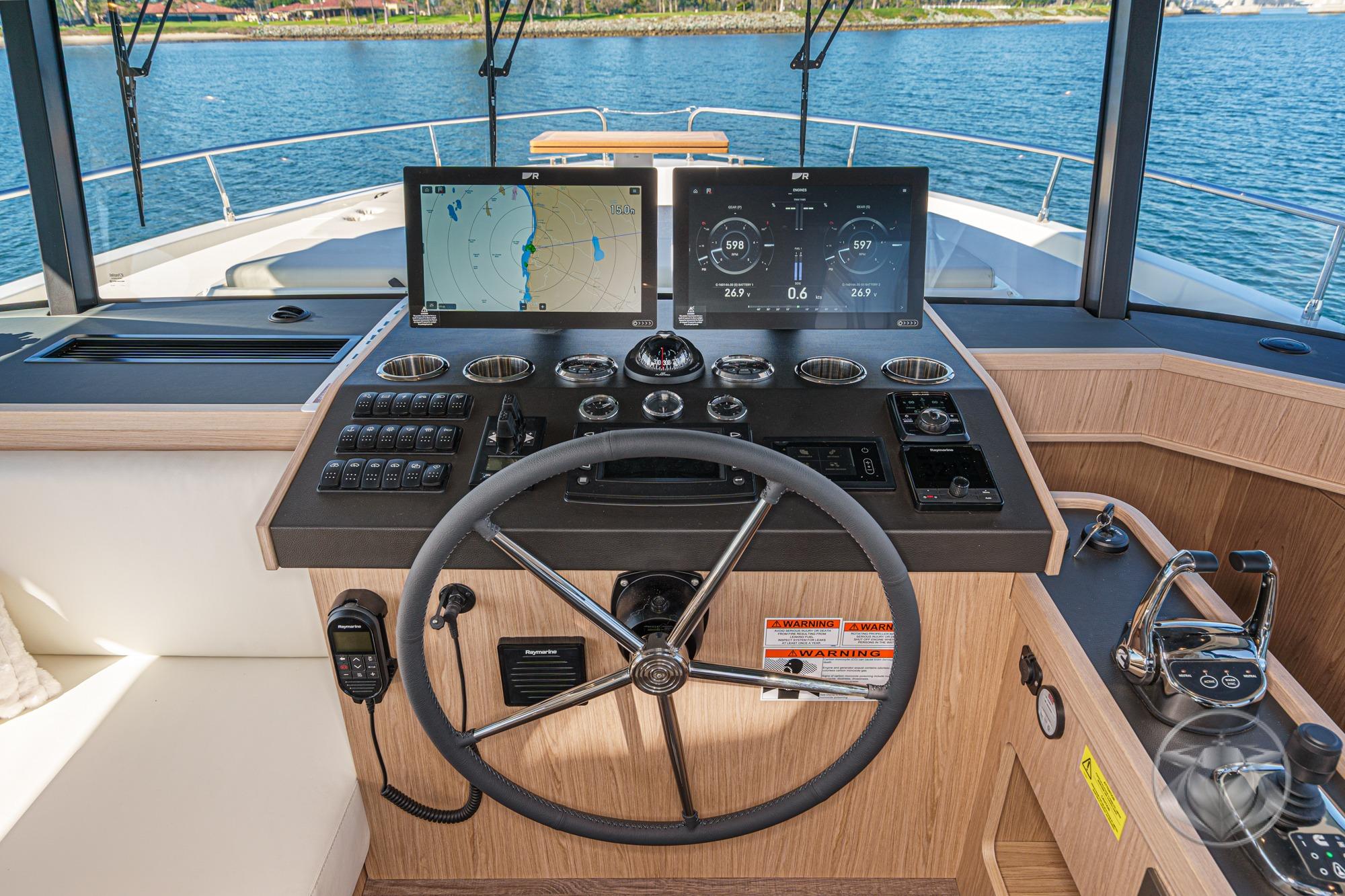 2026 Beneteau Swift Trawler 54 #BT015I inventory image at Sun Country Yachts, San Diego Marriott Marquis