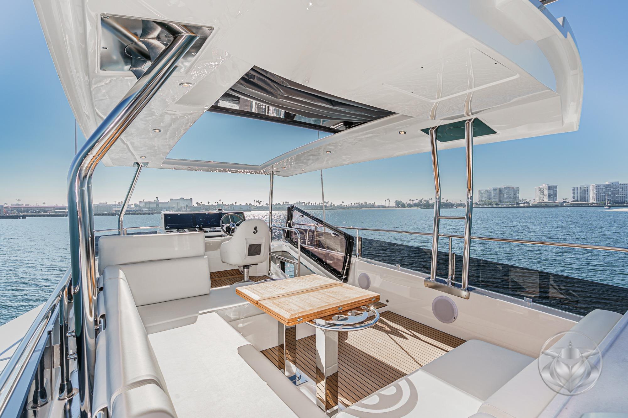 2026 Beneteau Swift Trawler 54 #BT015I inventory image at Sun Country Yachts, San Diego Marriott Marquis
