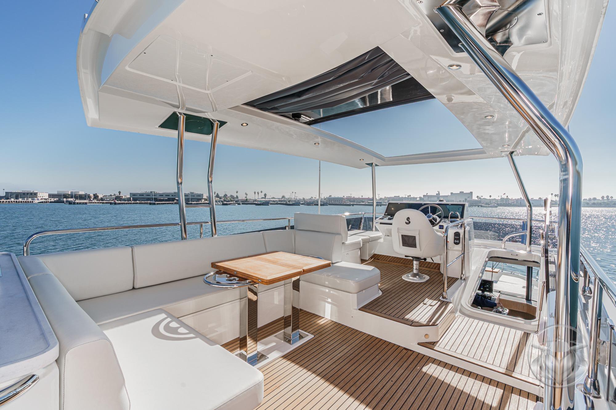 2026 Beneteau Swift Trawler 54 #BT015I inventory image at Sun Country Yachts, San Diego Marriott Marquis