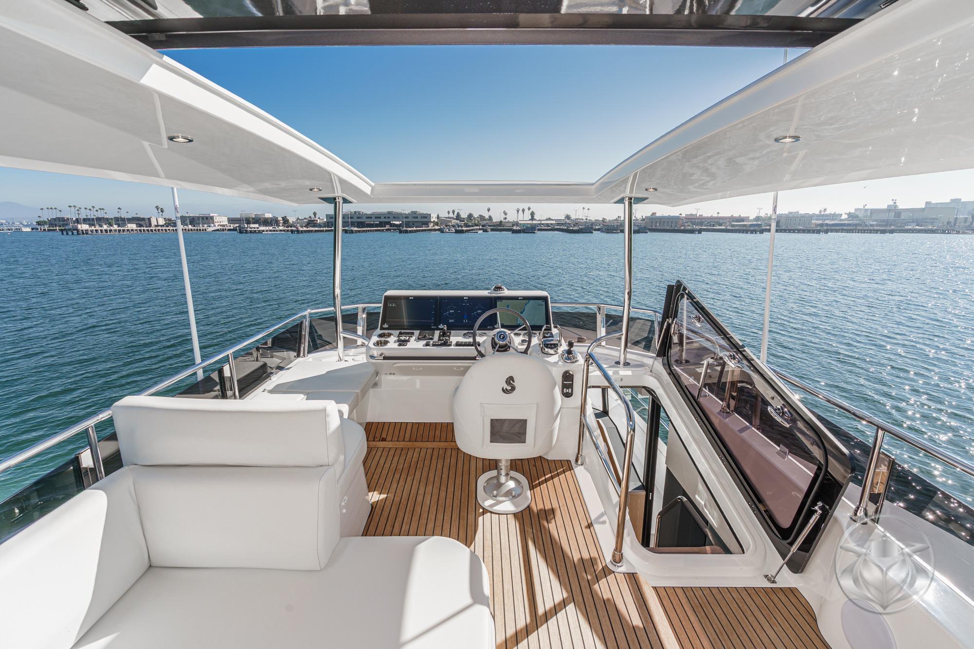 2026 Beneteau Swift Trawler 54 #BT015I inventory image at Sun Country Yachts, San Diego Marriott Marquis