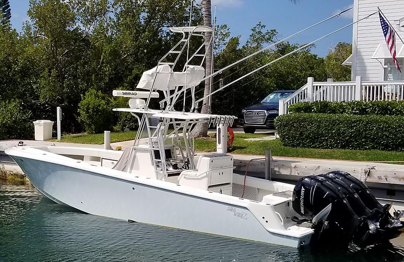 Used Seavee Outboard Boats For Sale In Fl Flagler Yachts