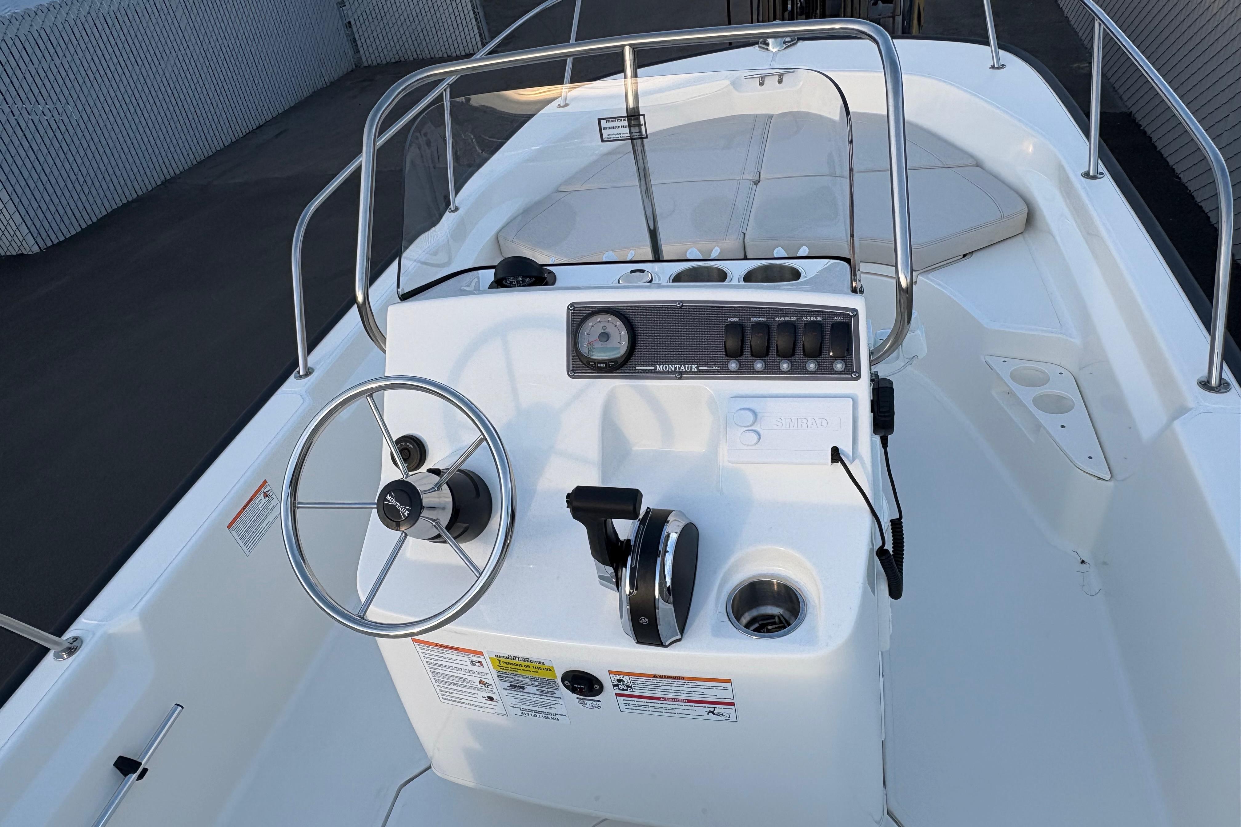 2025 Boston Whaler 170 Montauk #BW0564C inventory image at Sun Country Marine Group, Newport Beach