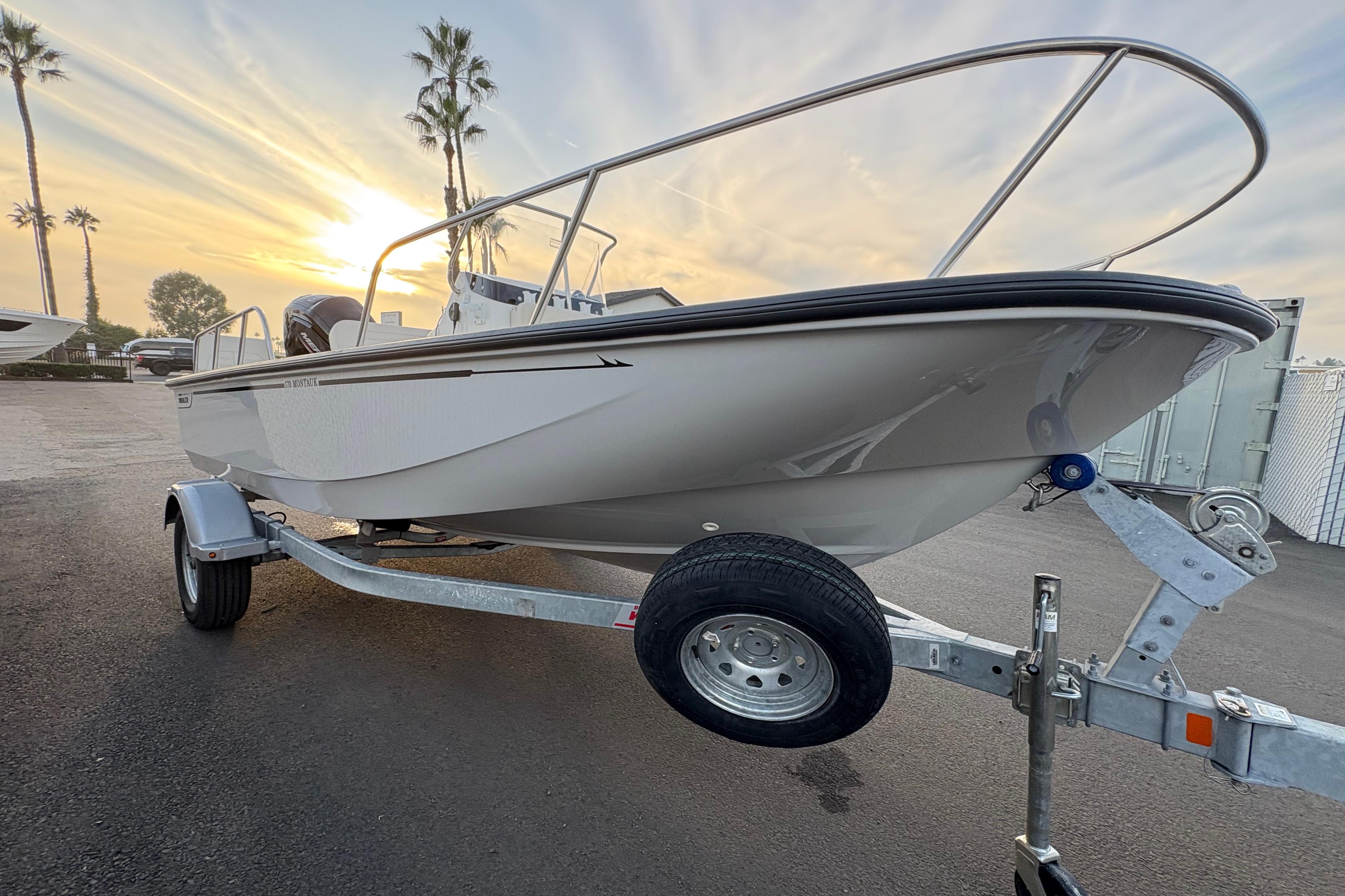 2025 Boston Whaler 170 Montauk #BW0564C inventory image at Sun Country Marine Group, Newport Beach