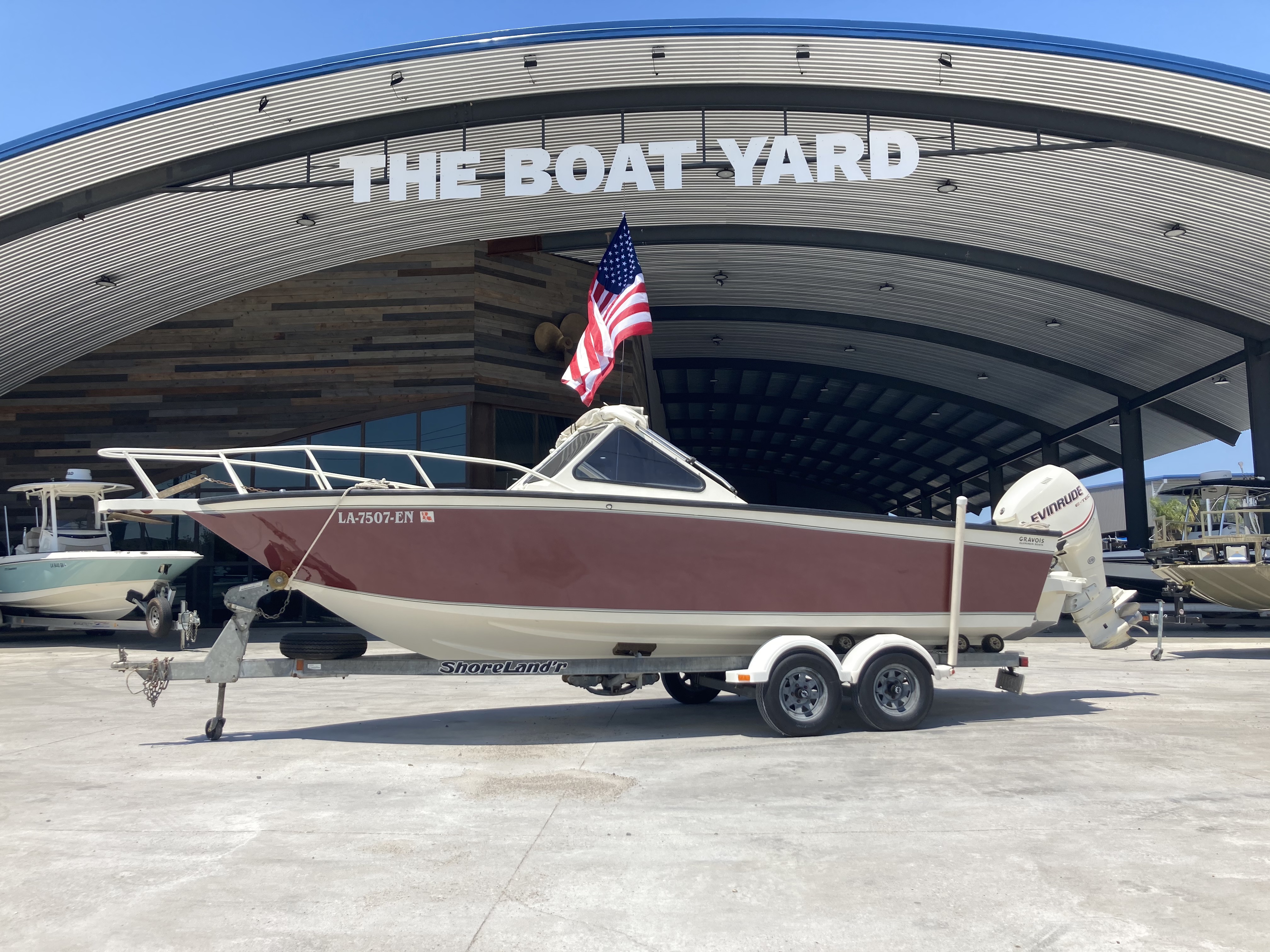 1995 Gravois boat for sale, model of the boat is 21ft. & Image # 1 of 15
