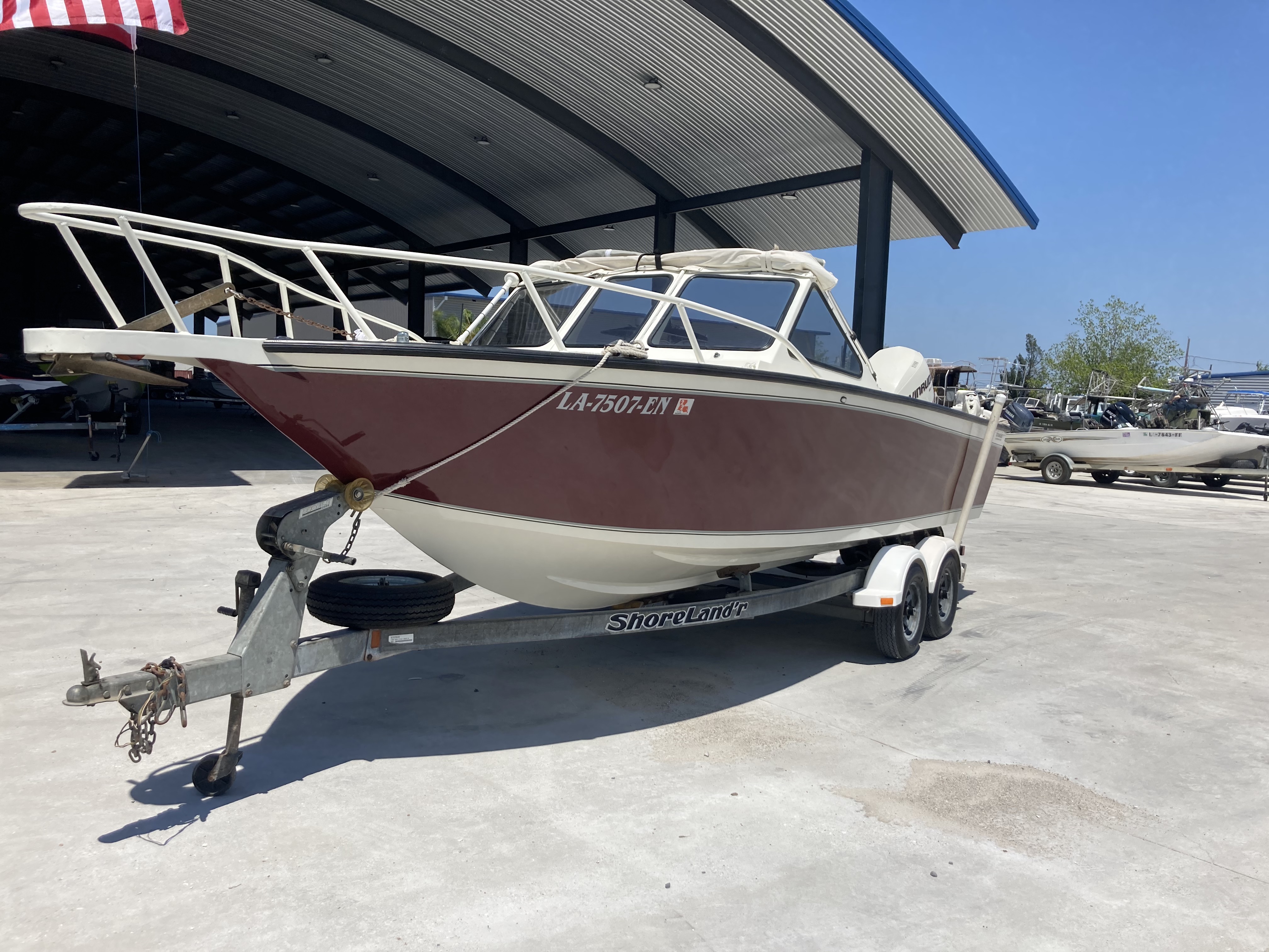 1995 Gravois boat for sale, model of the boat is 21ft. & Image # 2 of 15