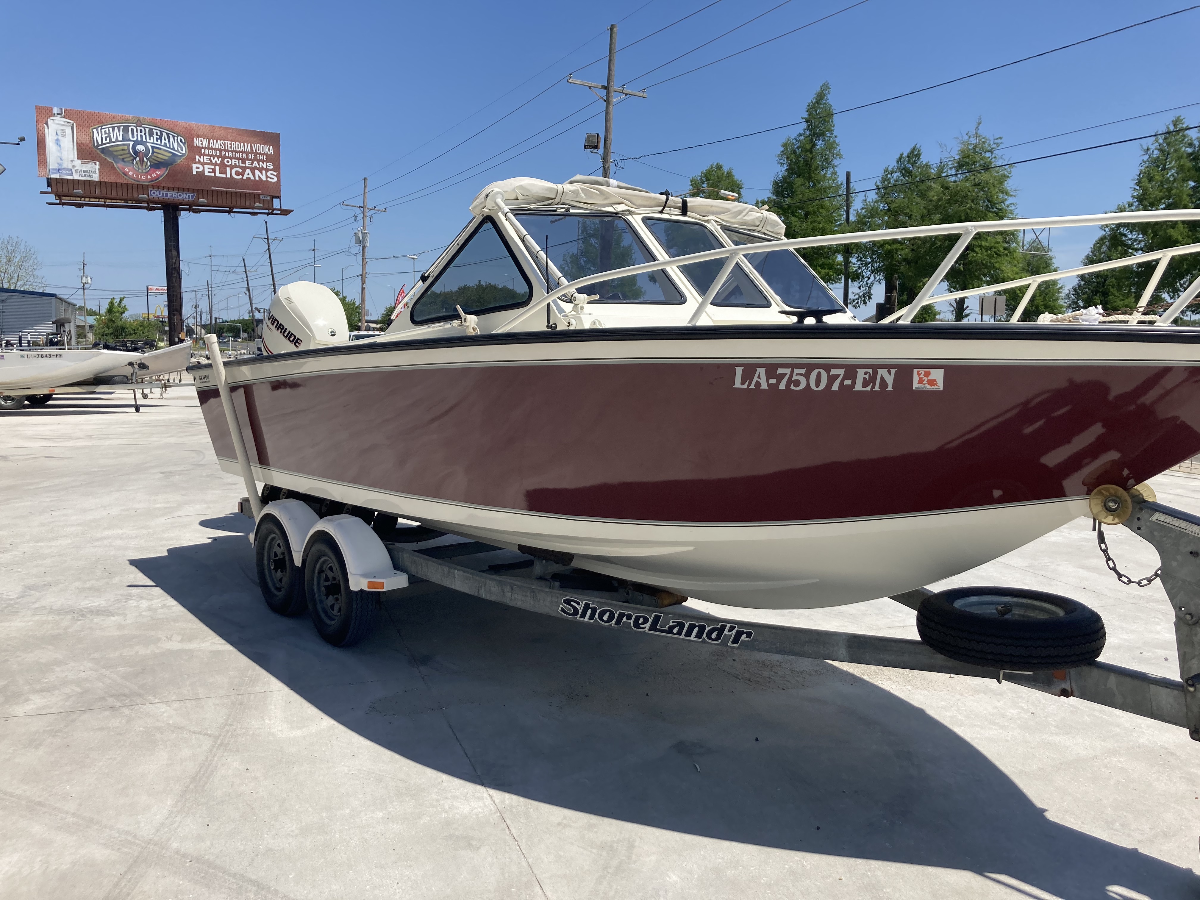1995 Gravois boat for sale, model of the boat is 21ft. & Image # 8 of 15